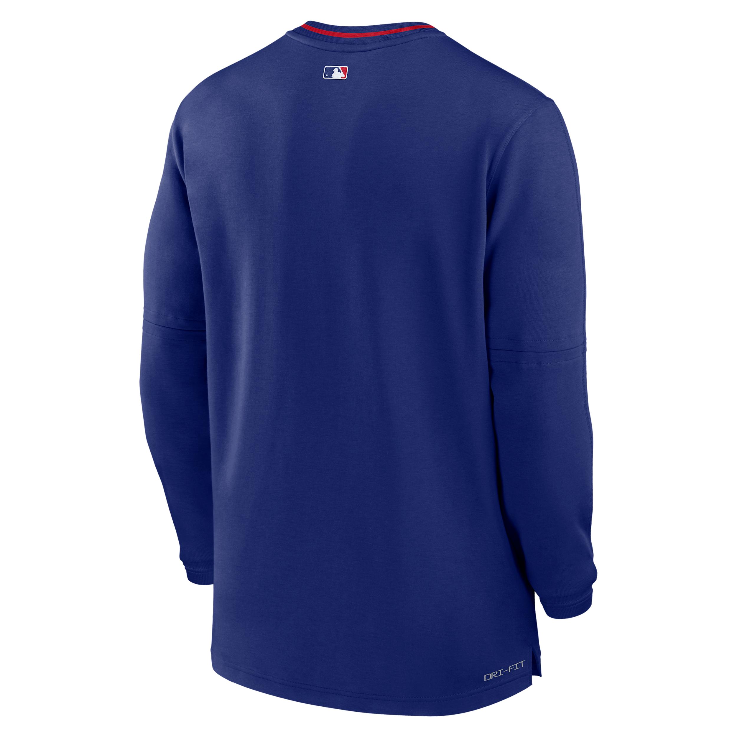 Men's Michigan Wolverines Sideline Coach Jordan Dri-FIT College 1/2-Zip Long-Sleeve Top Product Image