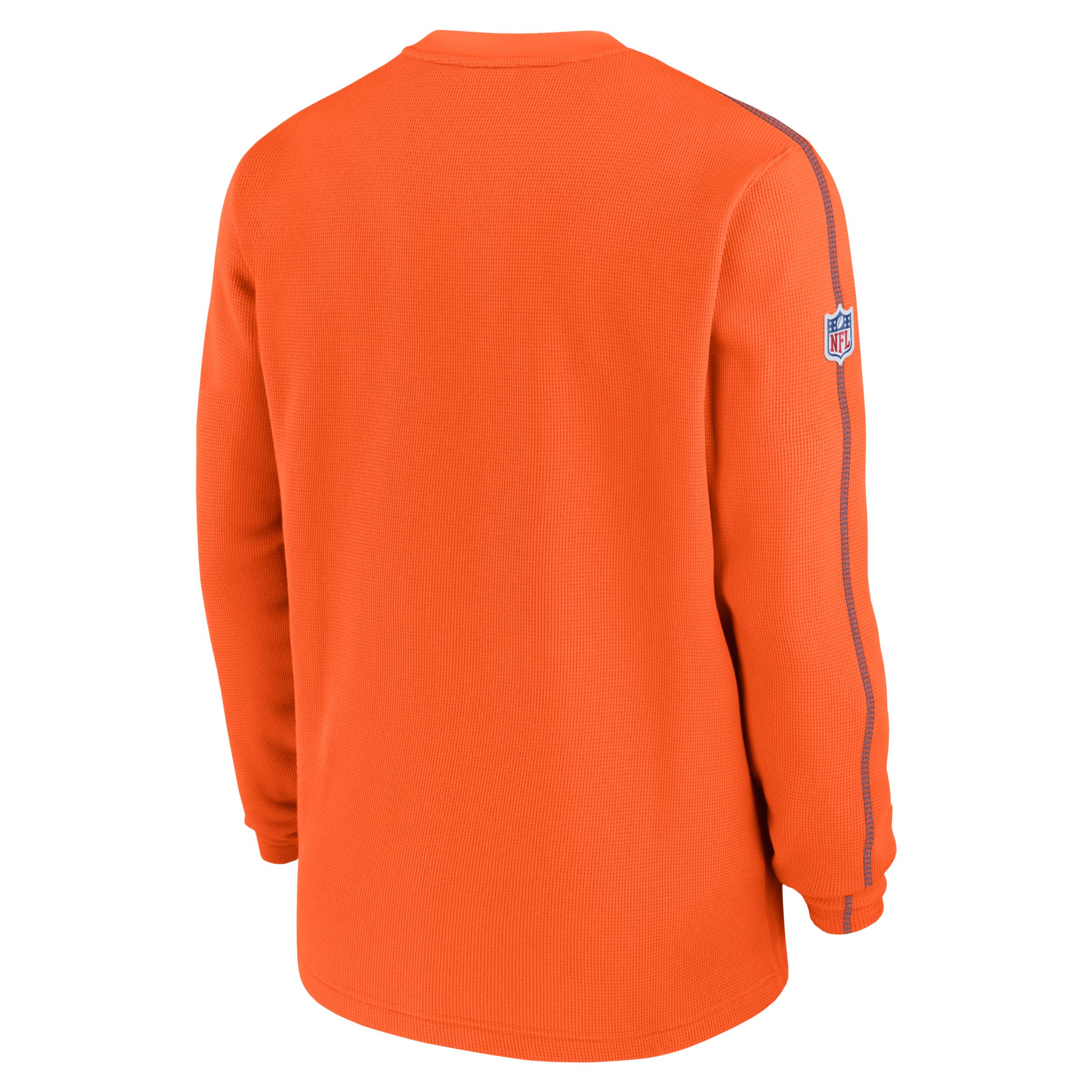 Denver Broncos Logo Coach Menâs Nike Men's NFL Long-Sleeve Top Product Image