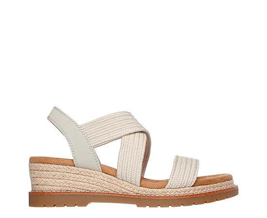 Skechers Womens Uptown Haze Low Wedge Sandal Product Image