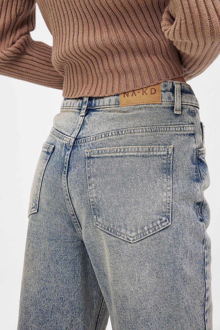 Straight High Waist Jeans Product Image