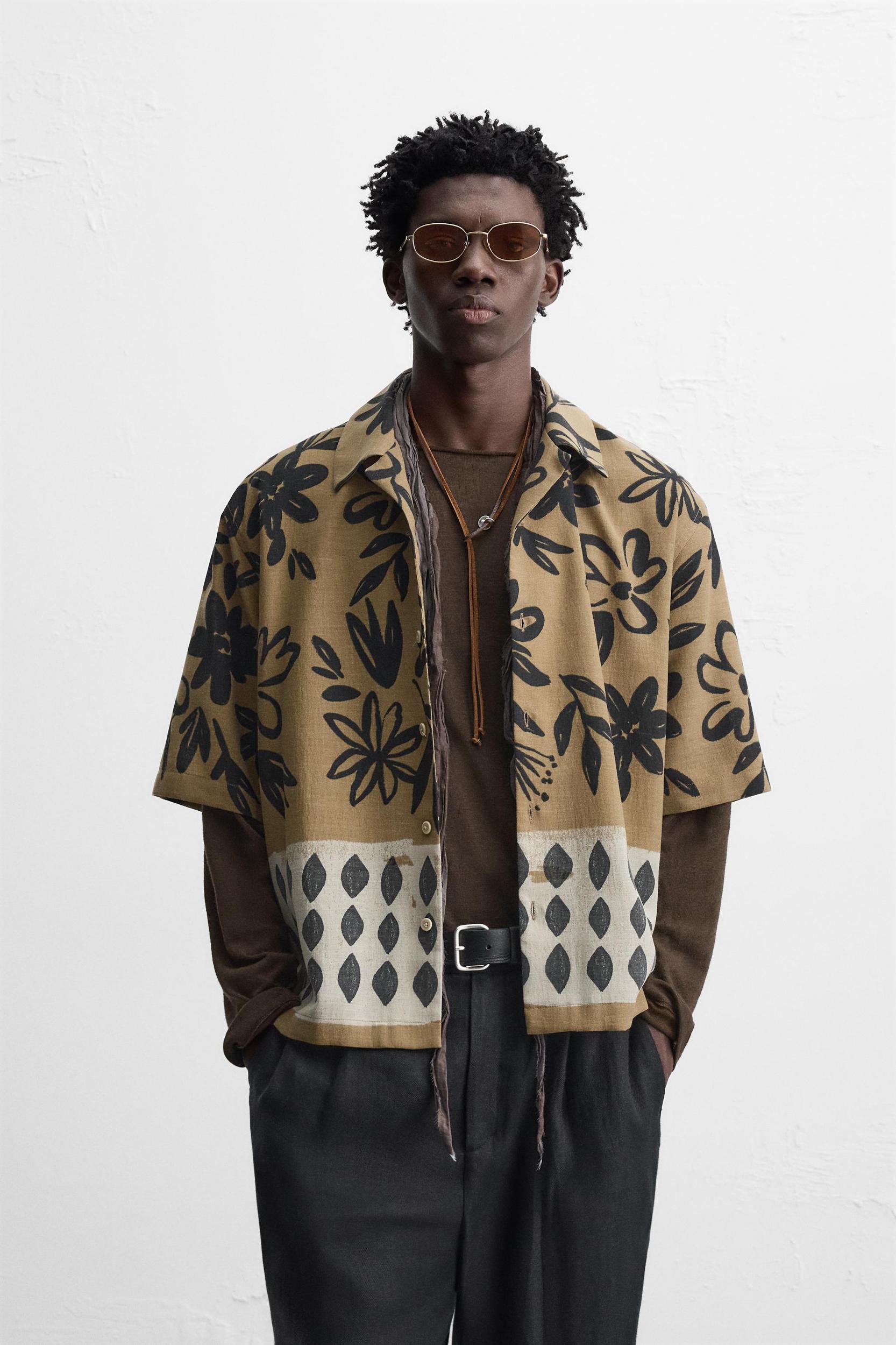 FLORAL PRINT SHIRT Product Image