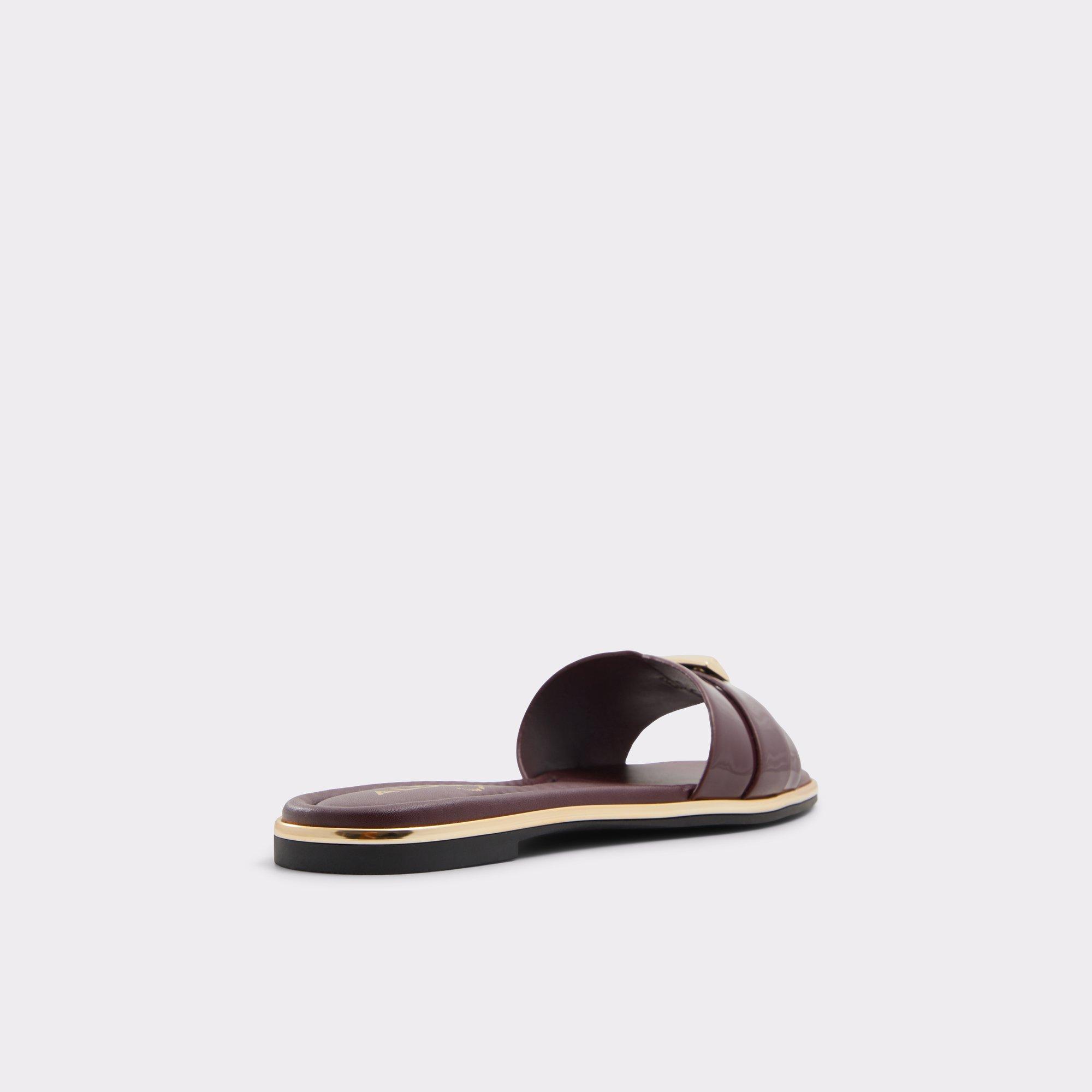 Darine Bordo Women's Flat Sandals | ALDO US Product Image