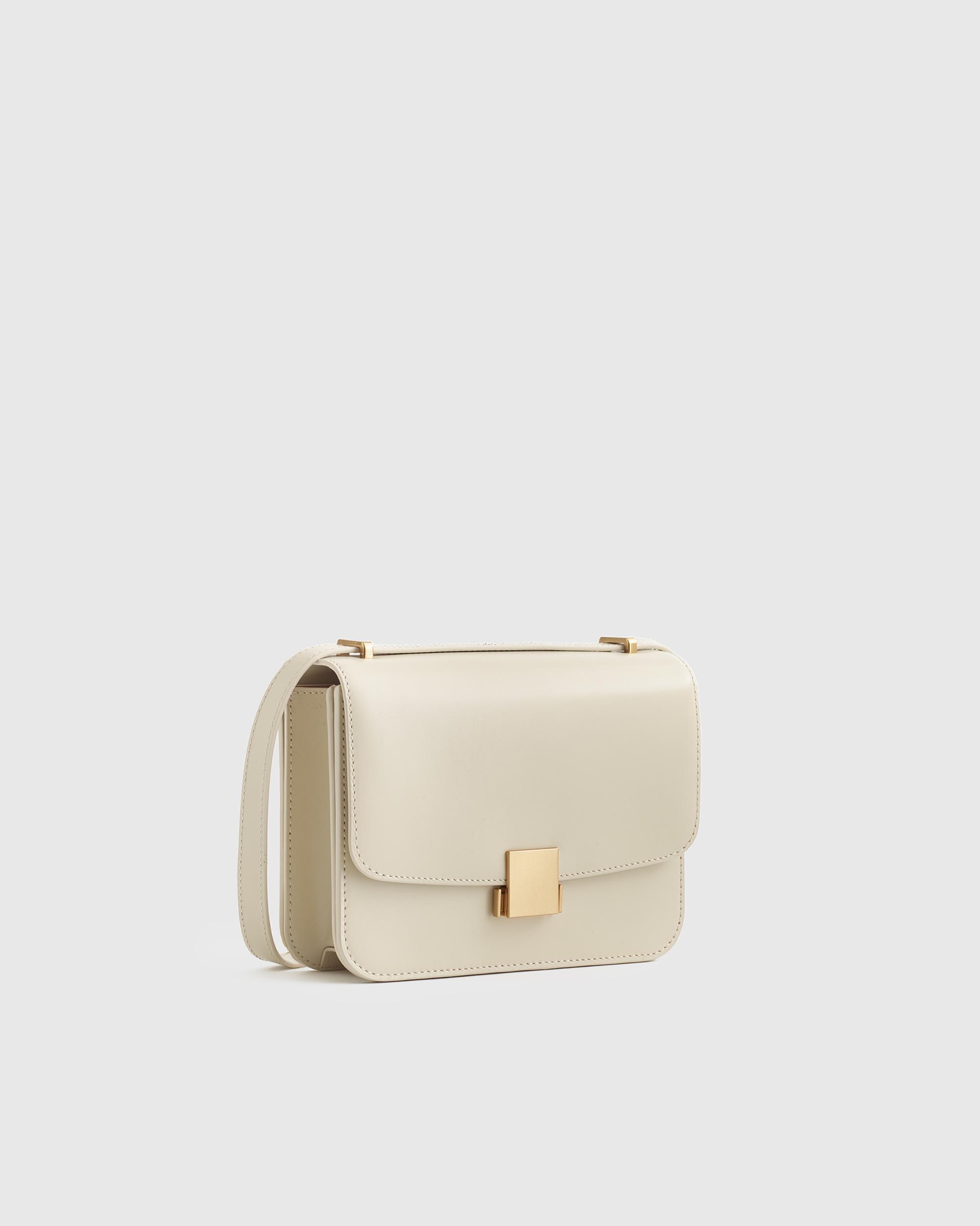Quince | Women's Italian Leather Box Shoulder Bag Product Image