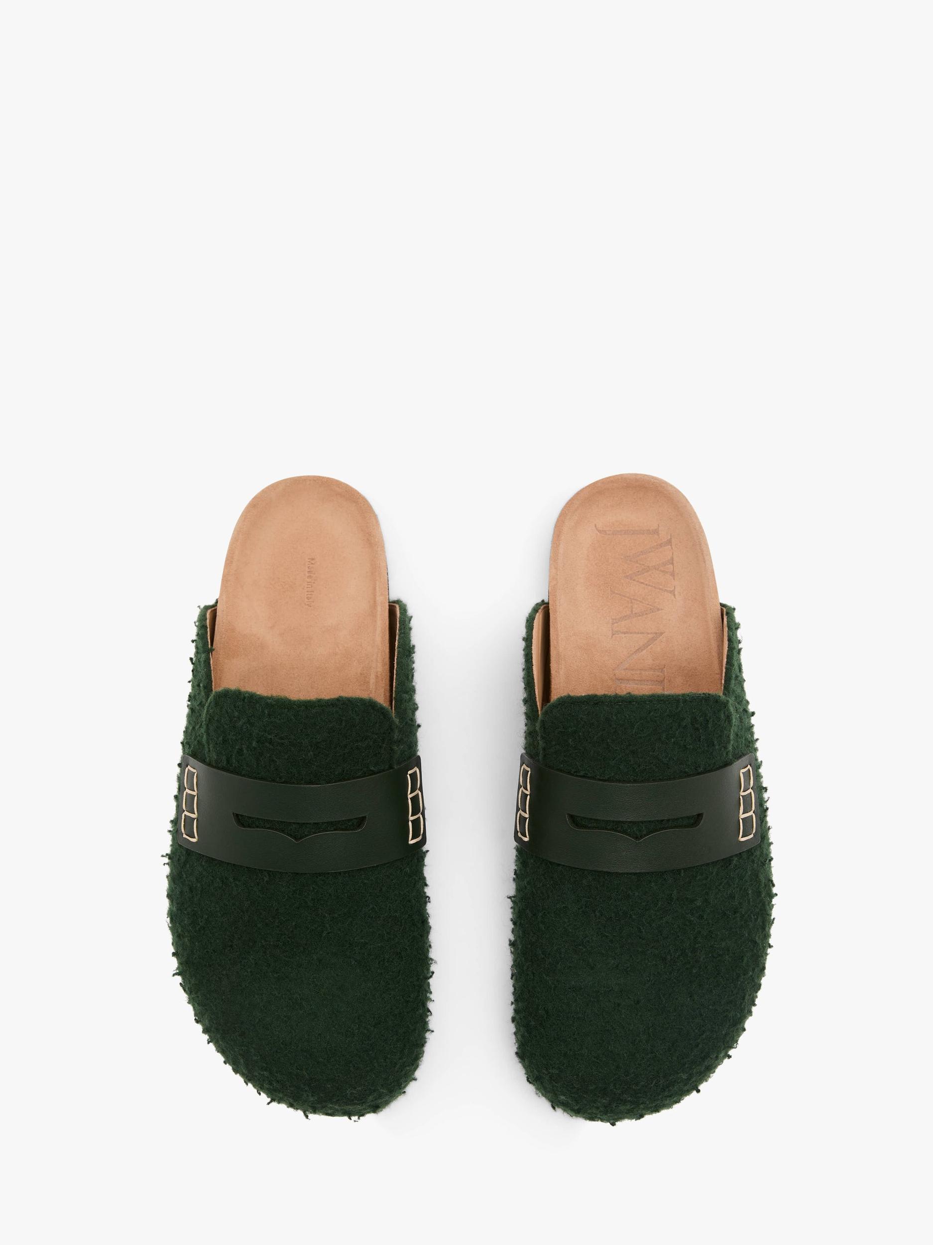 FELT LOAFER MULES Product Image