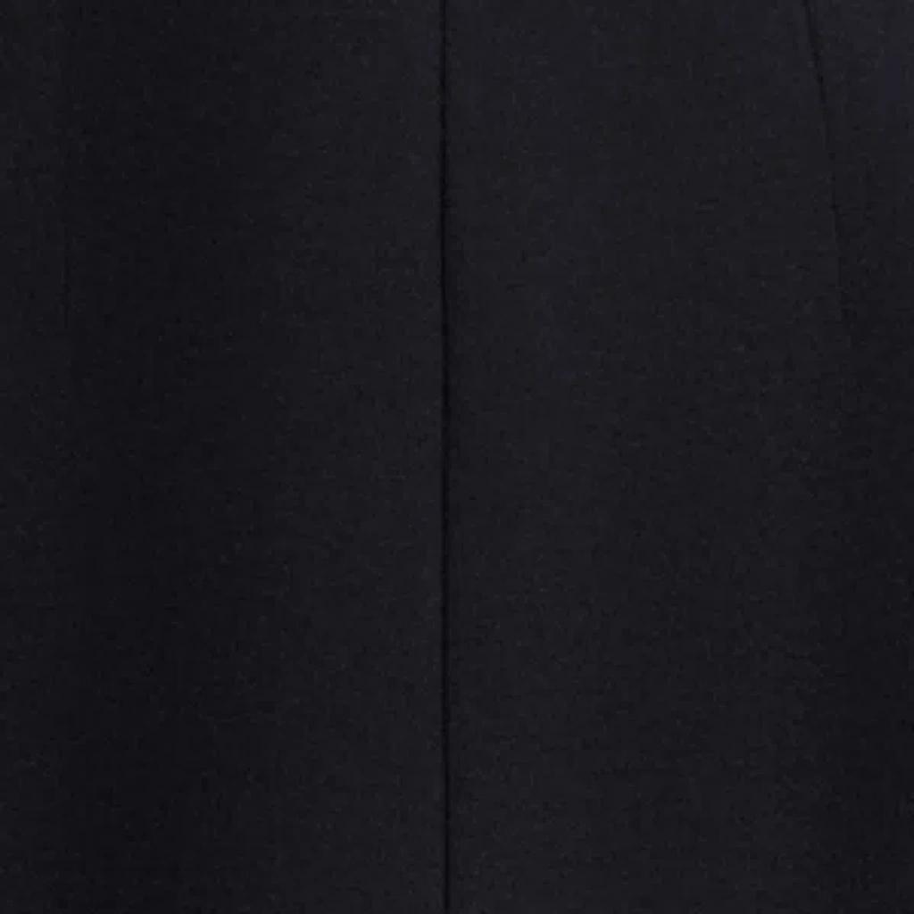 ALAÏA Strapless Dress In Textured Wool In Black Product Image