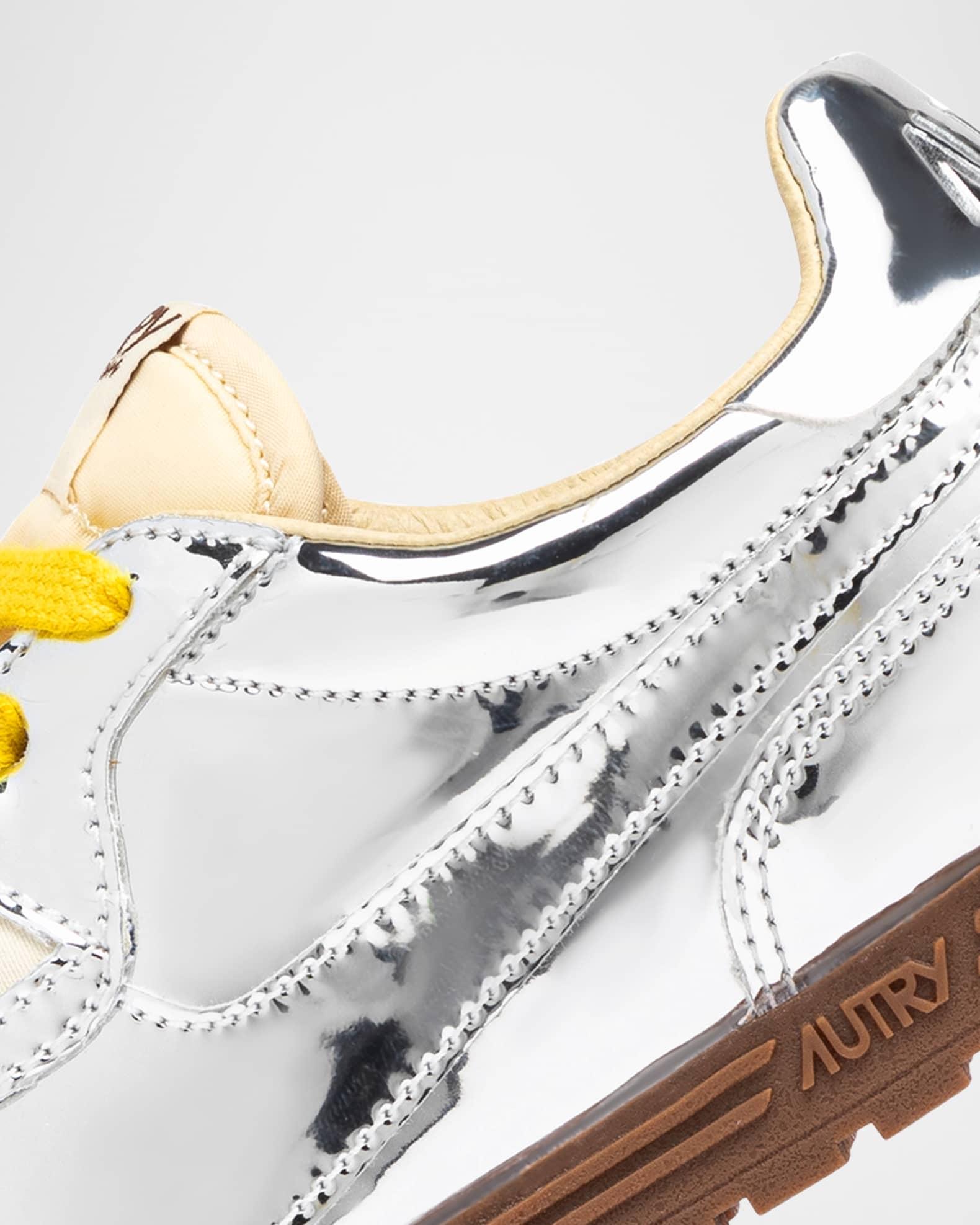 Windspin Retro Metallic Runner Sneakers Product Image