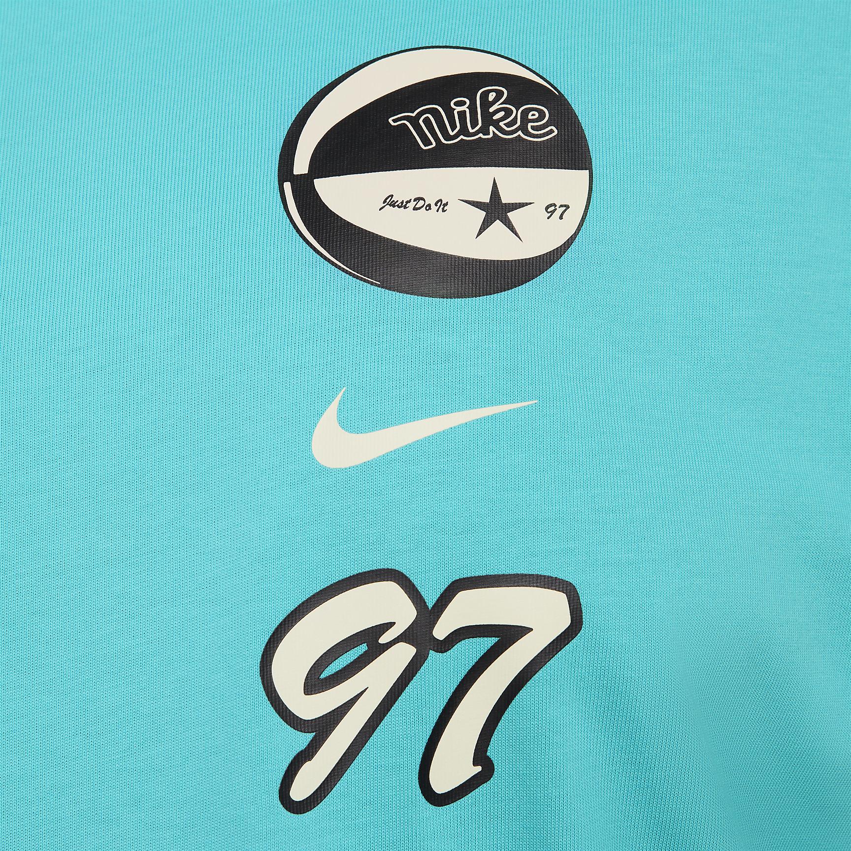 Nike Mens Max90 Basketball T-Shirt | FV8394-345 Product Image
