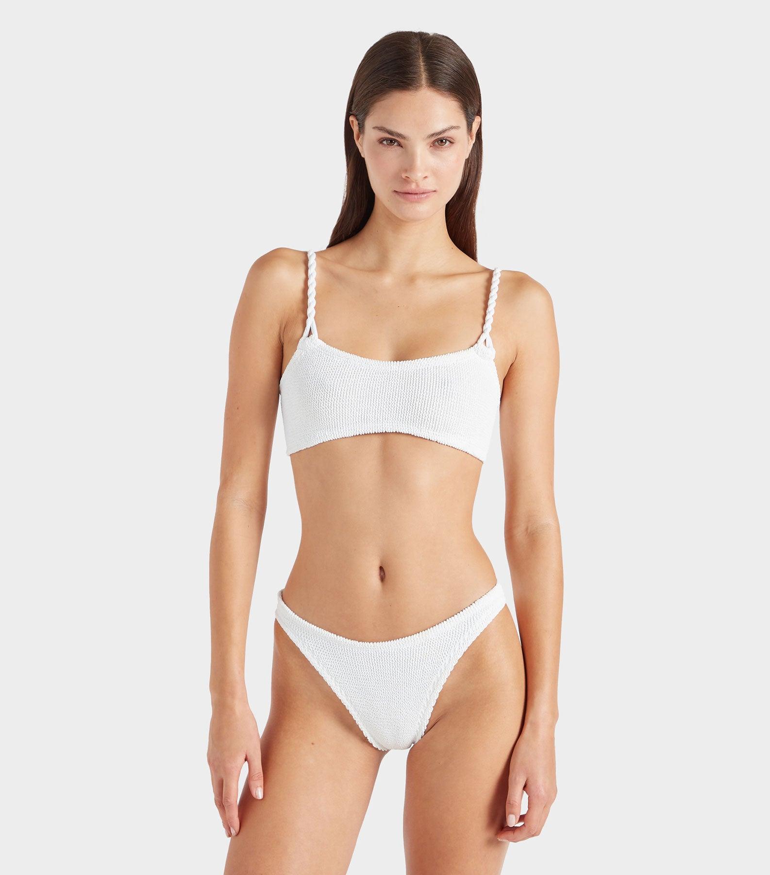 Square Neck Swim - White Product Image