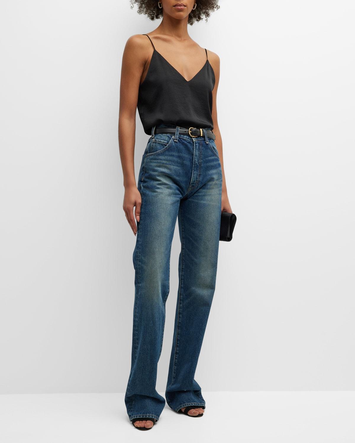 Womens Joan Straight-Leg Jeans Product Image