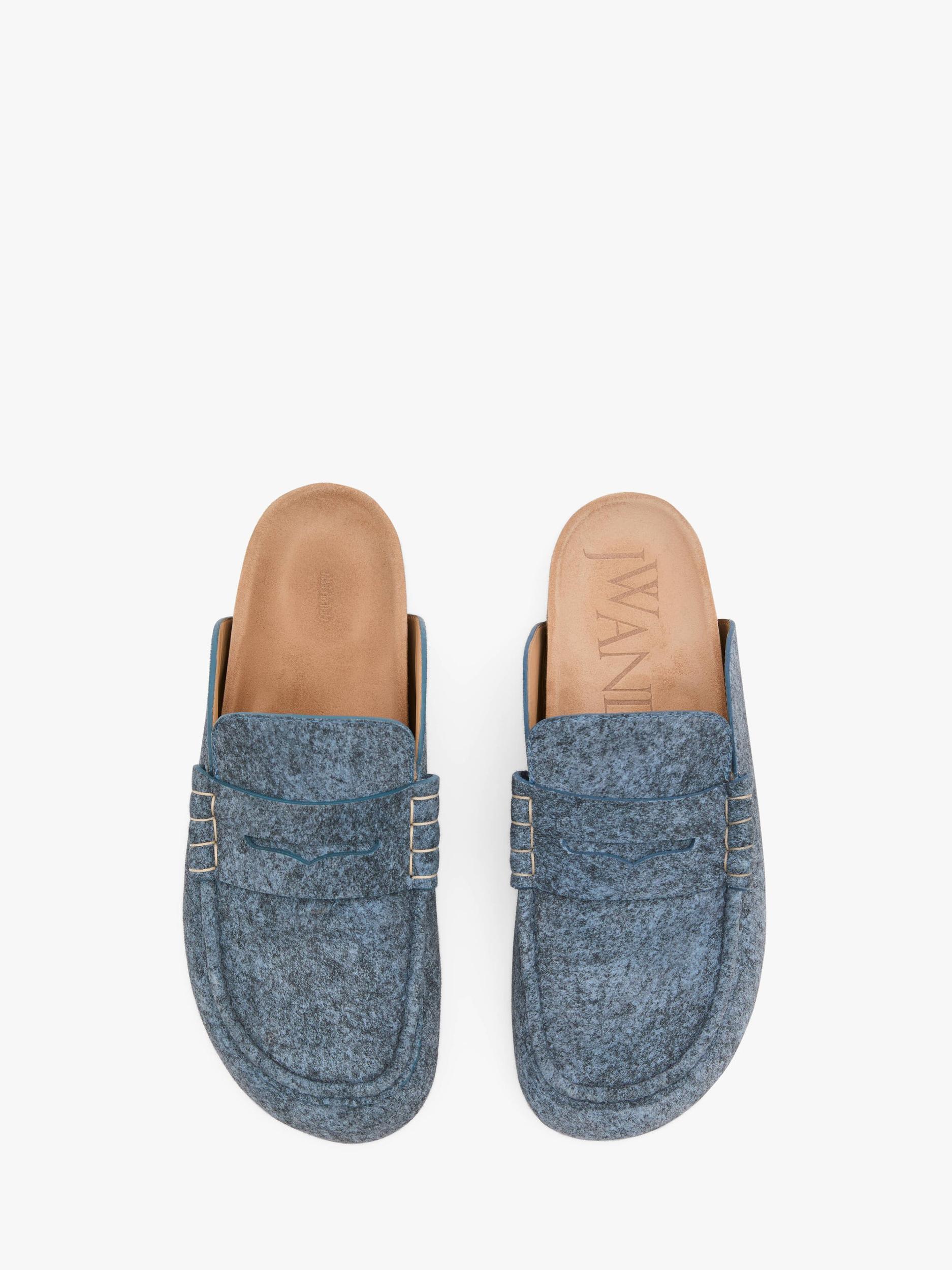 STITCH LOAFER - DENIM MULES Product Image