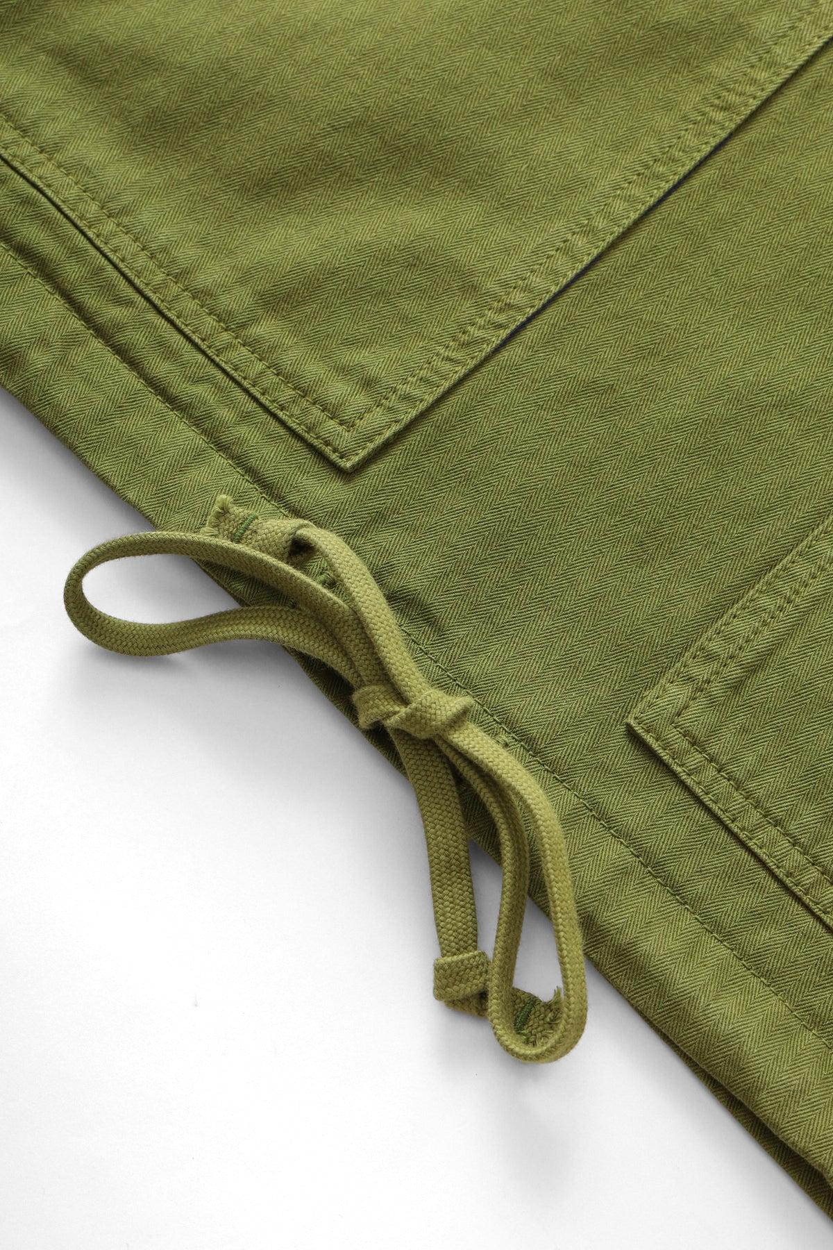 Herringbone Market Smock - Pesto Product Image