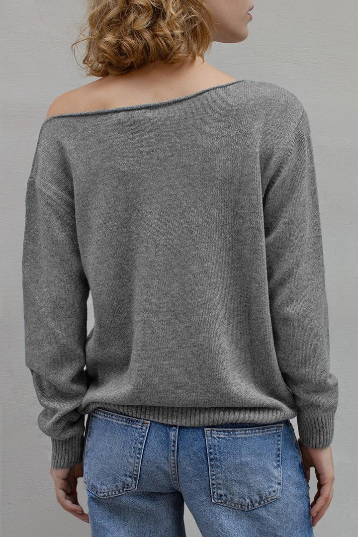 Boat neck sweater Product Image