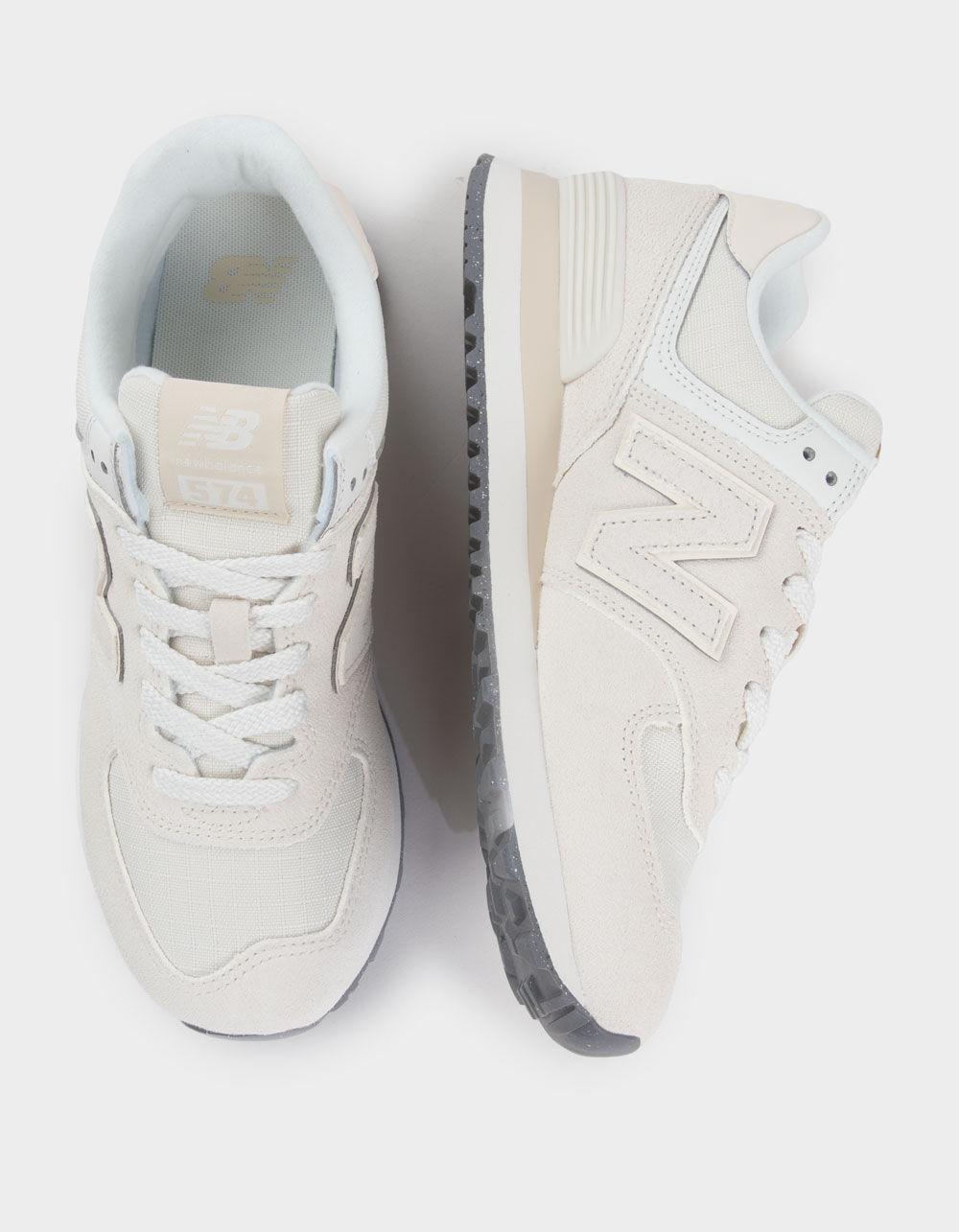 NEW BALANCE 574 Womens Shoes - CREAM Product Image