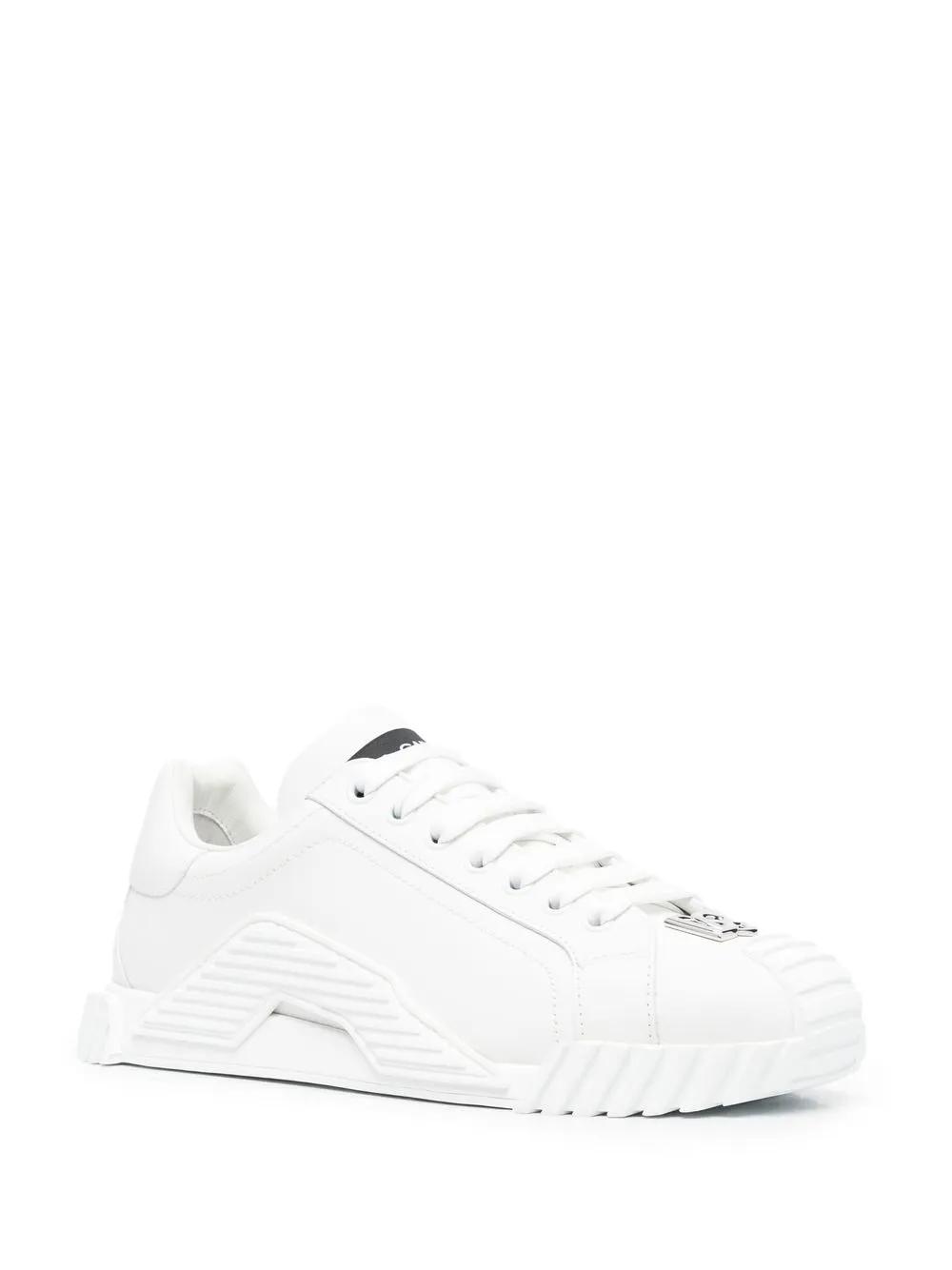 logo-lettering low-top sneakers  Product Image