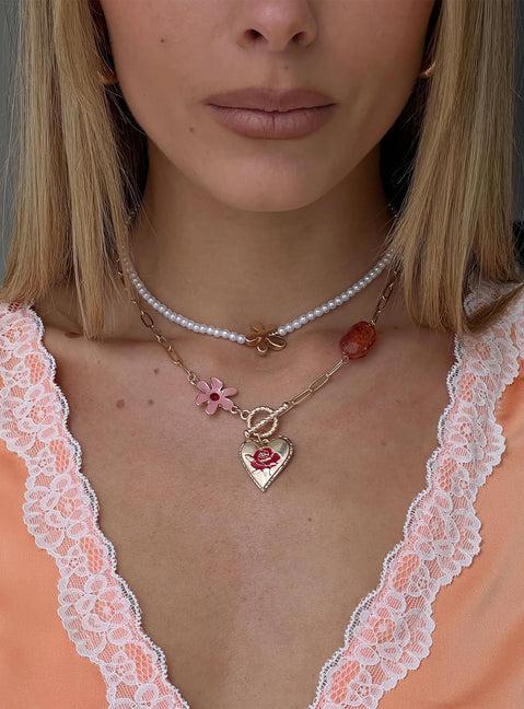 Decipher Necklace Gold Product Image