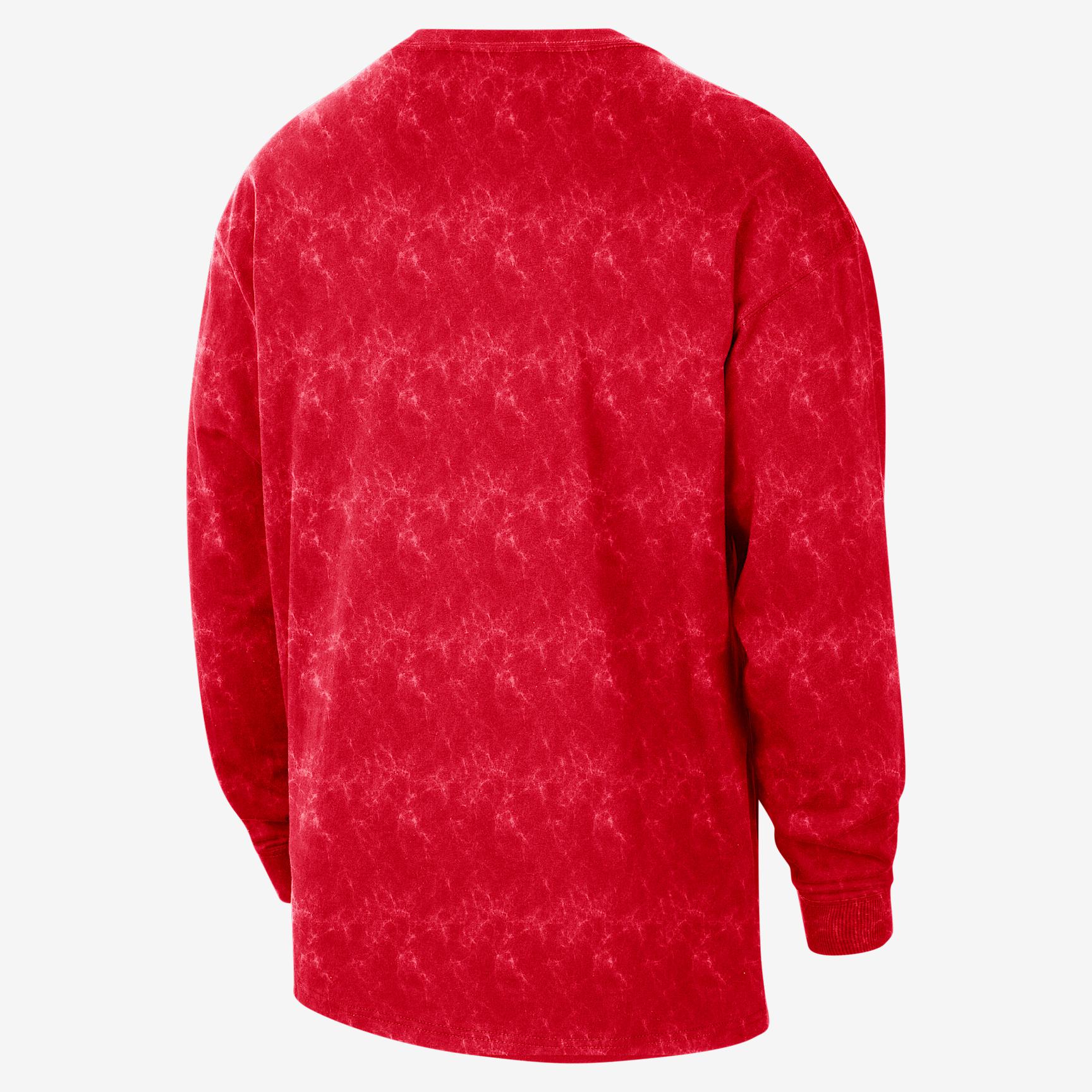 Miami Heat Courtside City Edition Men's Nike NBA Max90 Long-Sleeve T-Shirt Product Image