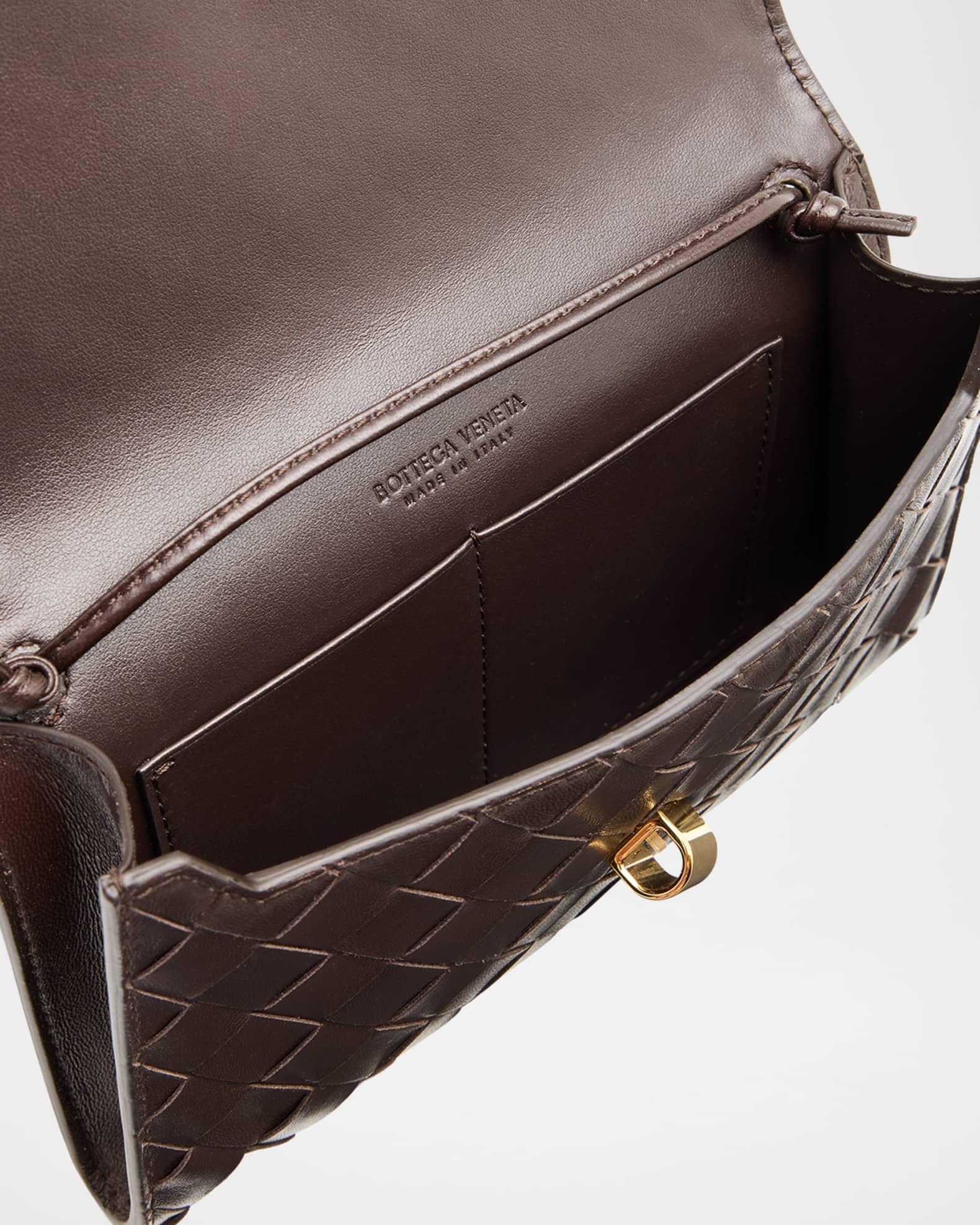 Andiamo Metallic Leather Pouch Bag Product Image