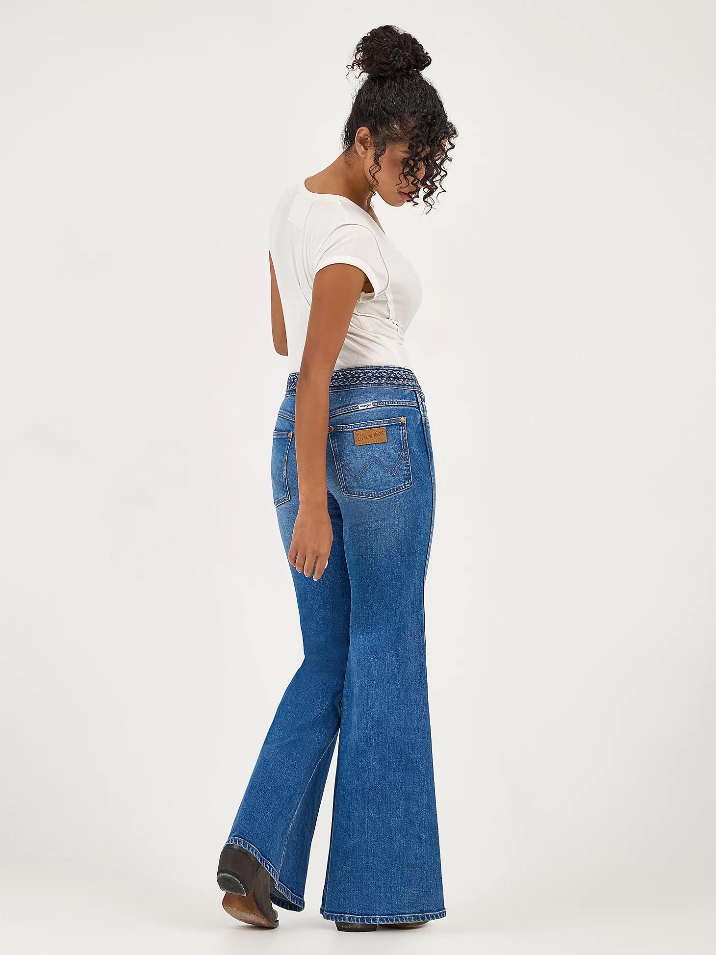 Women's Braided Flare Jean | Women's JEANS | Wrangler® Product Image