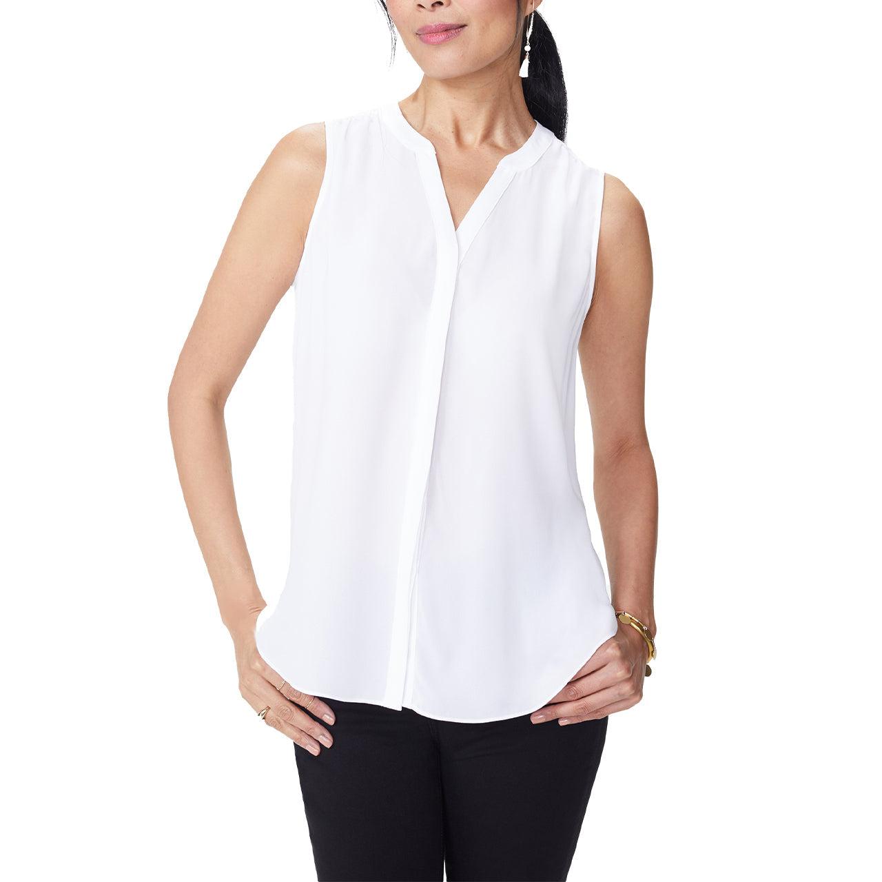 Sleeveless Pintuck Blouse NYDJ Product Image