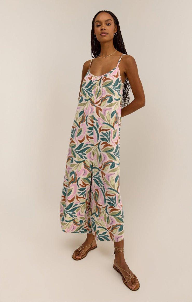 FLARED SAFARI JUMPSUIT Product Image
