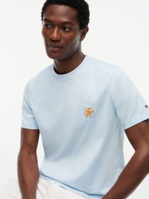 Embroidered Script Monogram T-Shirt Product Image