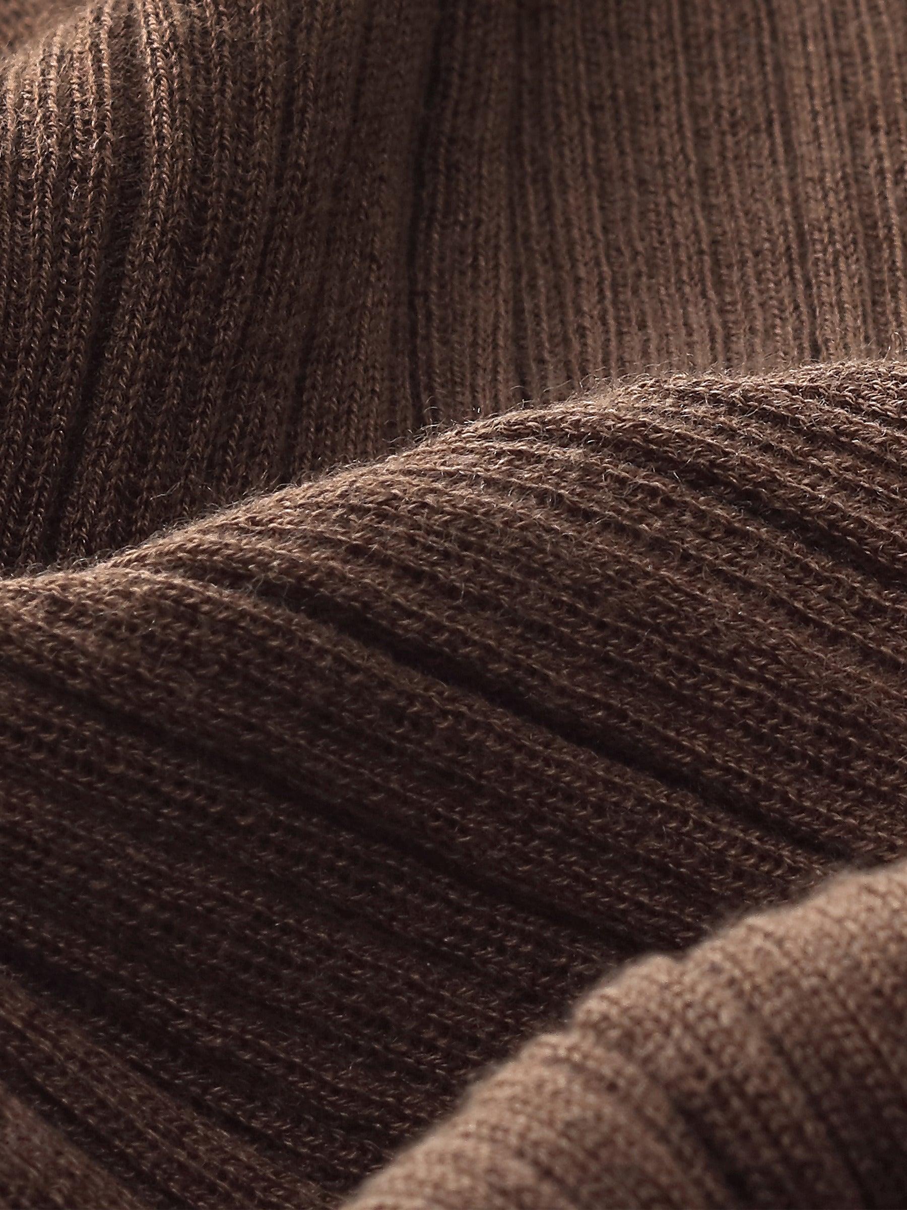 Linen Blend Openwork Pullover And Knit Tank Two-Piece Set Product Image