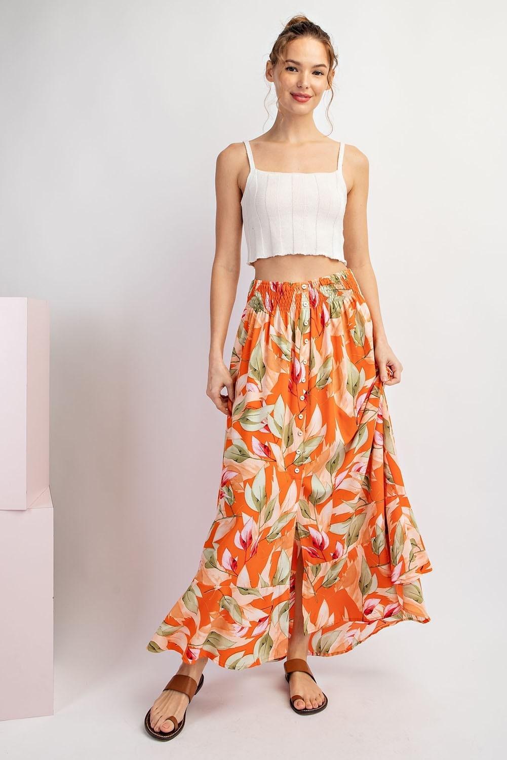 To the Topics Maxi Skirt Product Image