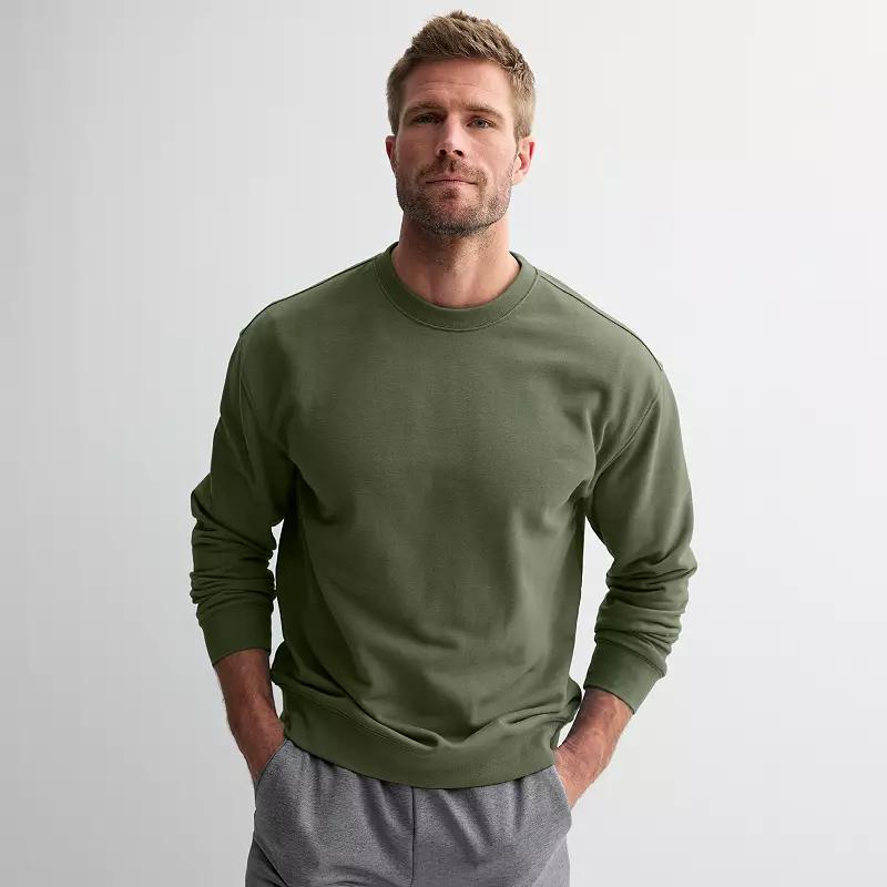 Men's Tek Gear® Weekend French Terry Crewneck Sweatshirt,  Product Image