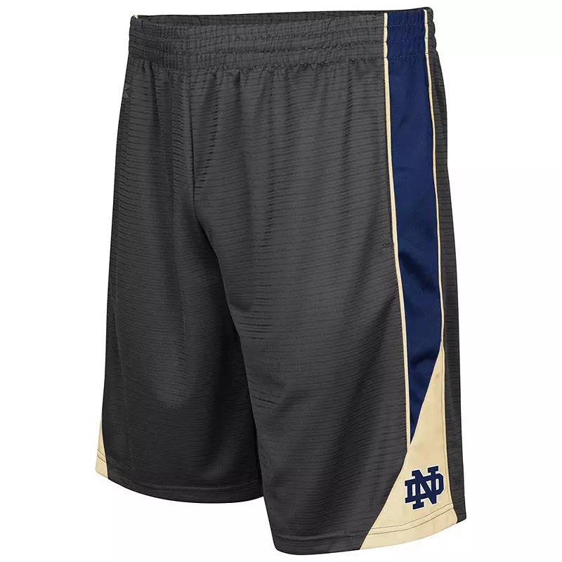 Men's Colosseum Charcoal Notre Dame Fighting Irish Turnover Shorts,  Product Image
