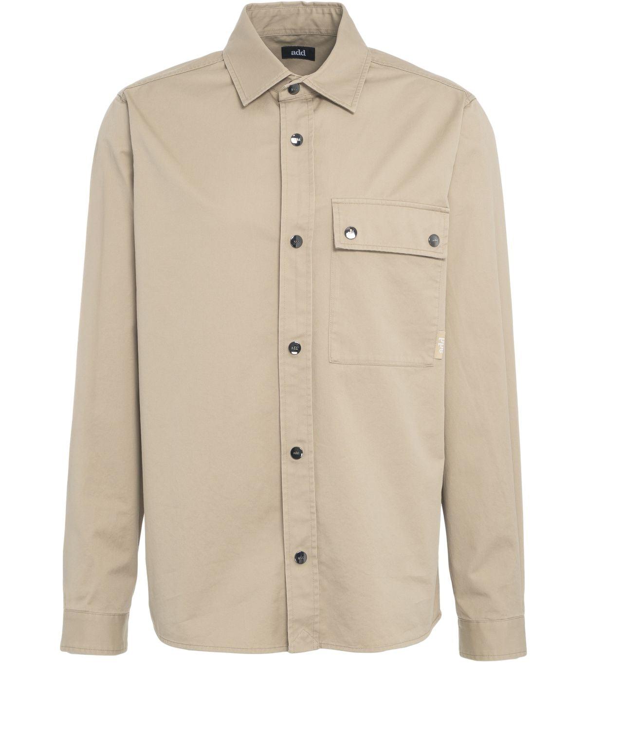 Gabardine overshirt Product Image
