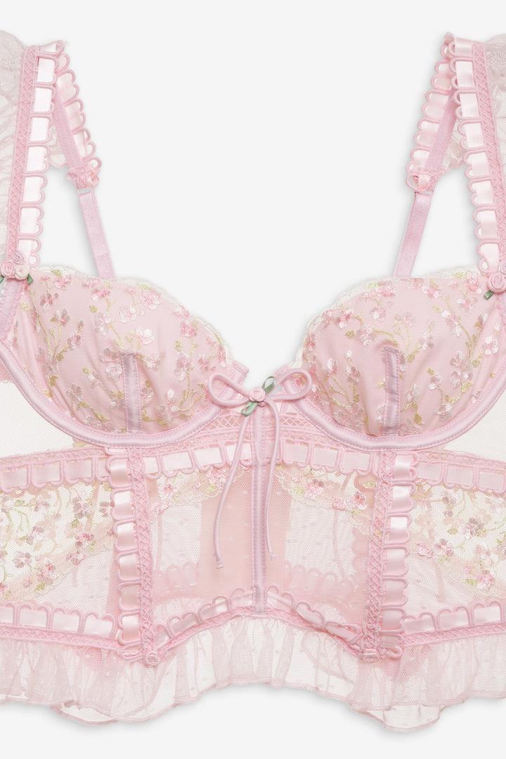 Pinkaboo Bustier — Pink Product Image