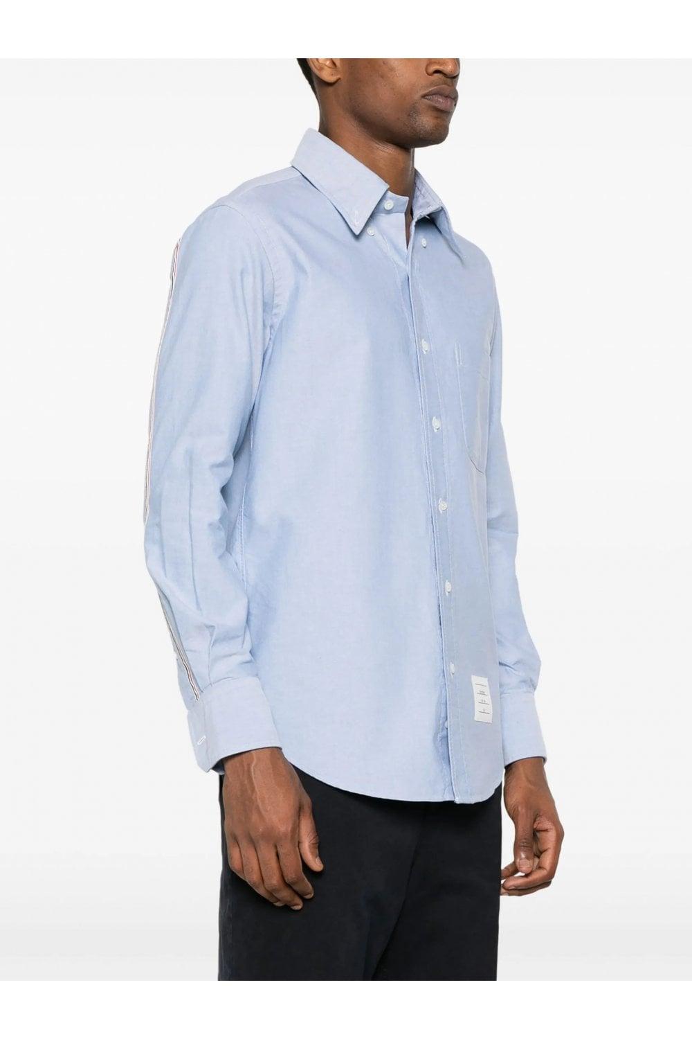 Thom Browne Men's Classic Fit Cotton Button-Down Shirt Product Image
