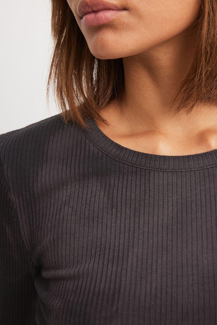 Acid Wash Rib Top Product Image