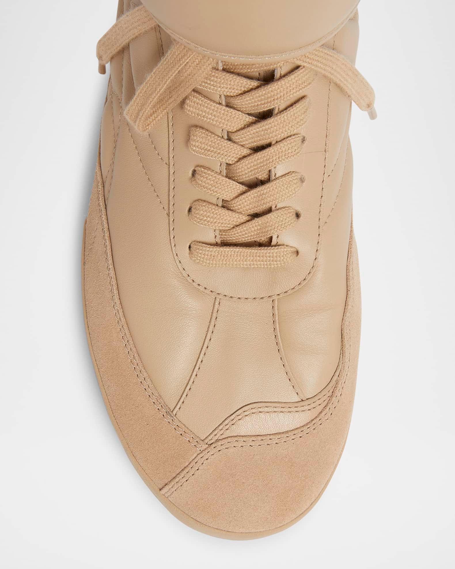 Kick Leather High-Top Sneakers Product Image