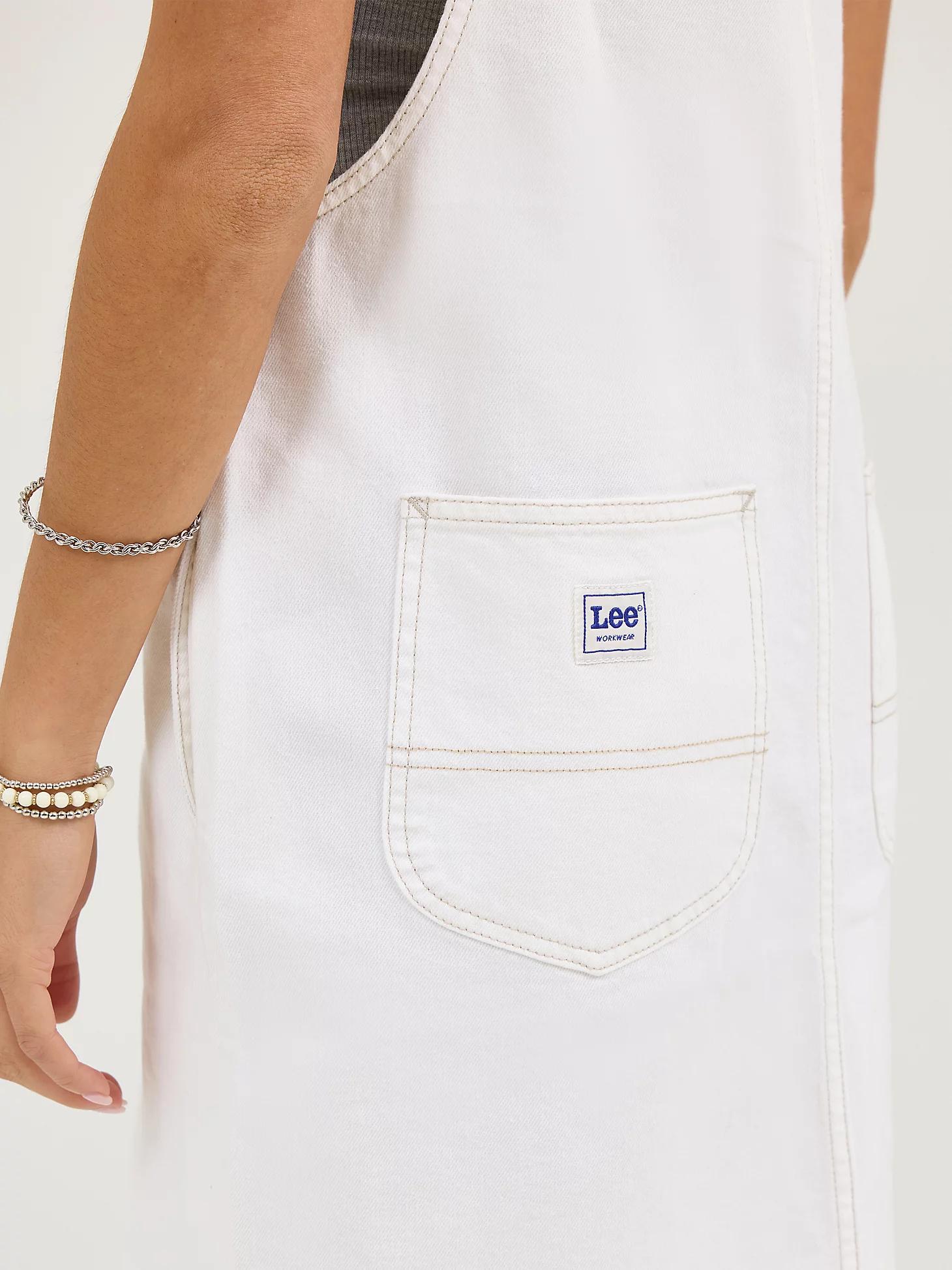 Women's Loose Bib Denim Overall Dress | Women's Skirts & Dresses | Lee® Product Image