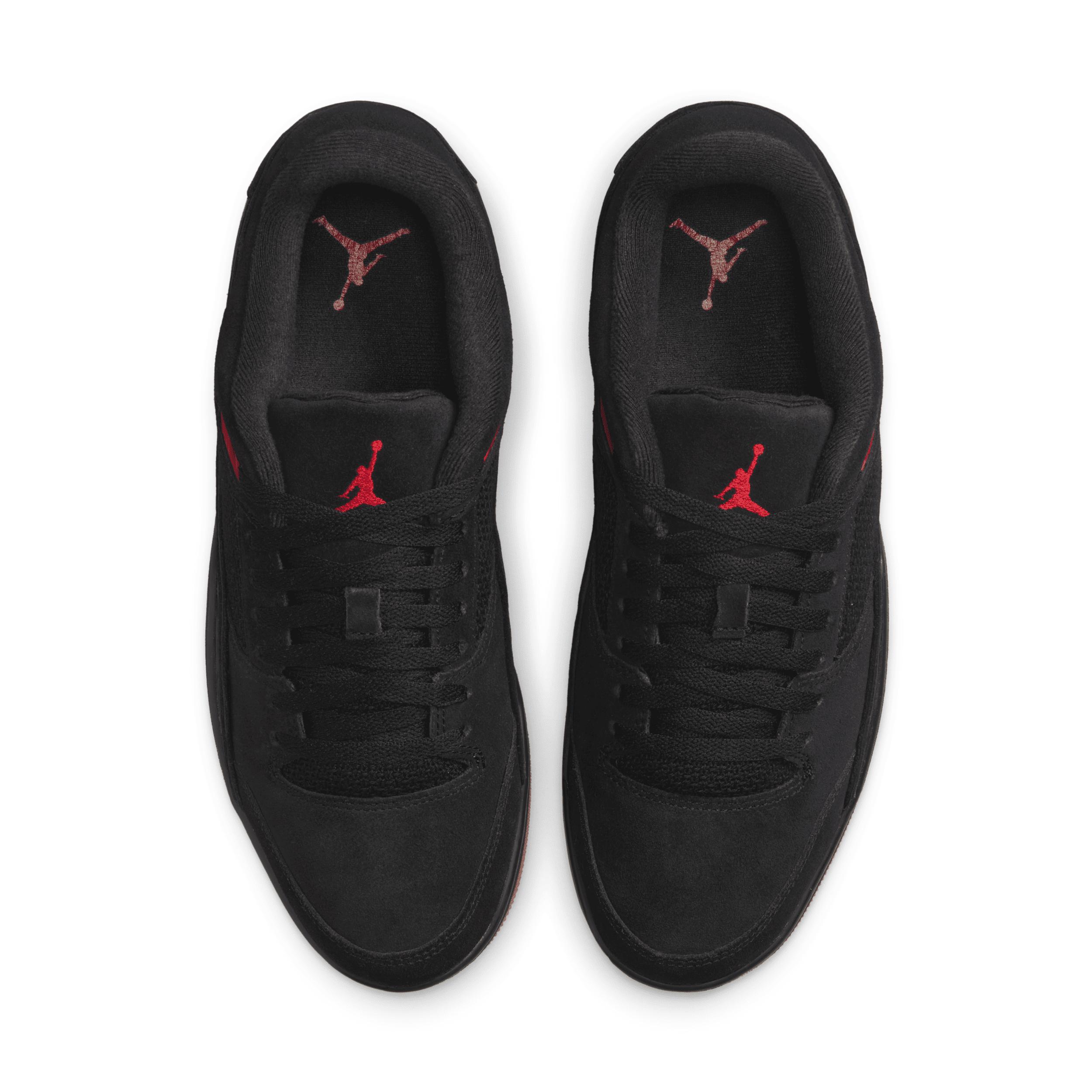 Jordan Mens Jordan Flight Court - Mens Shoes Black/White Product Image