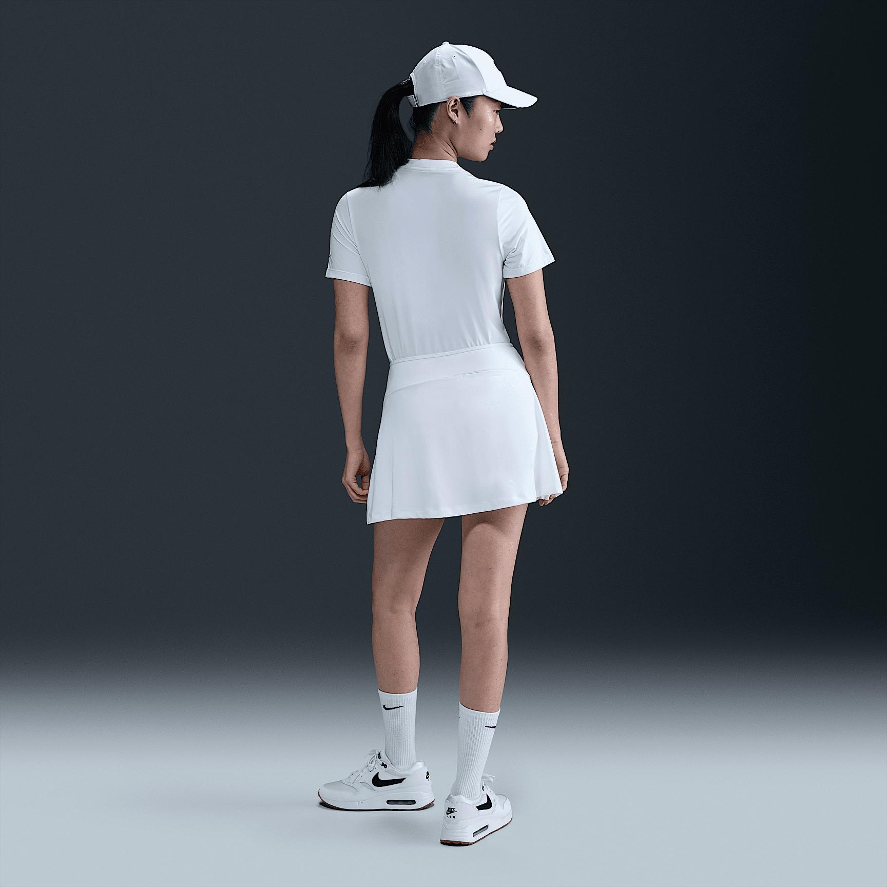 Nike Womens Tour Dri-FIT Short-Sleeve Blade Golf Polo | FZ6308-100 Product Image