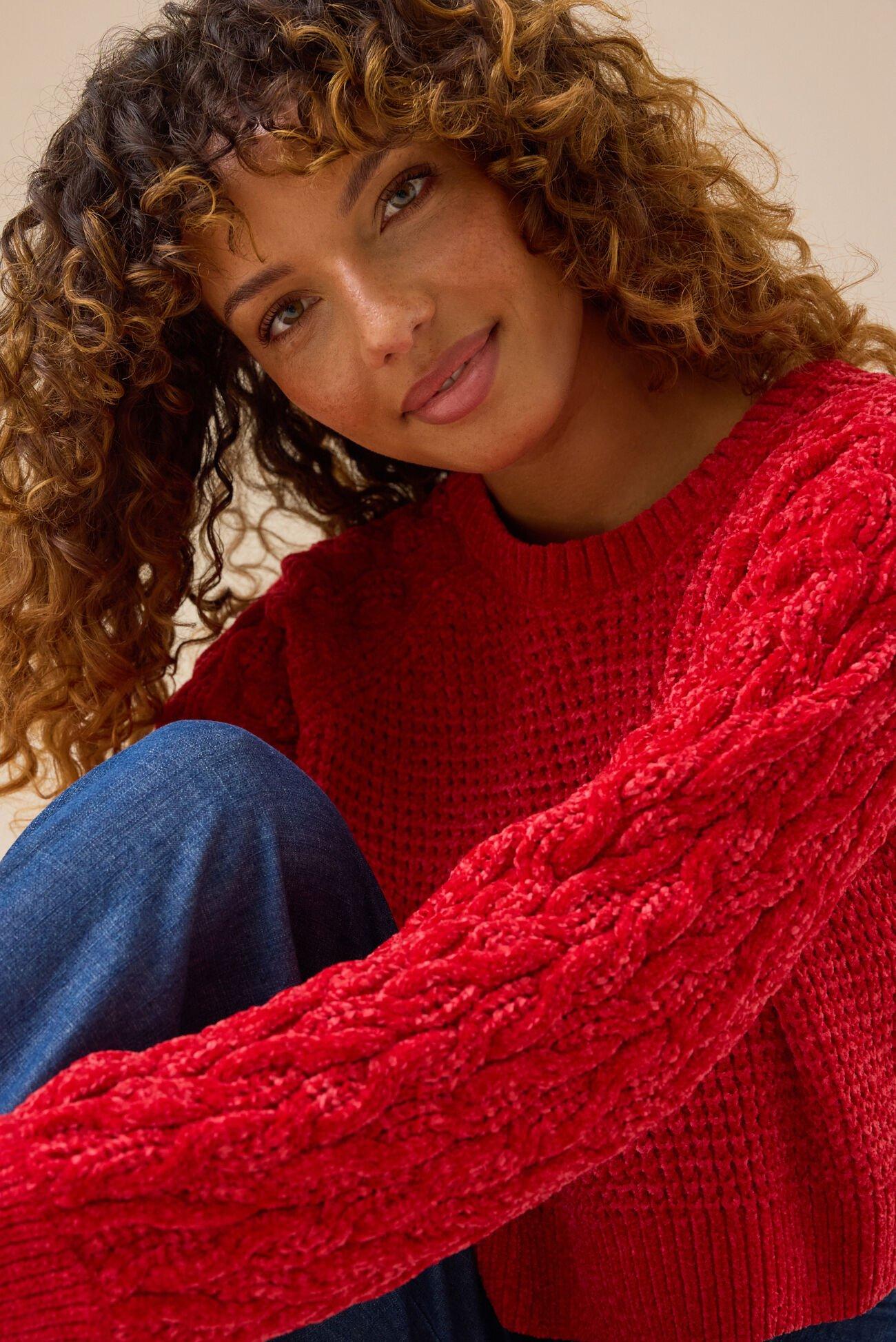 Britton Cable Sweater Product Image