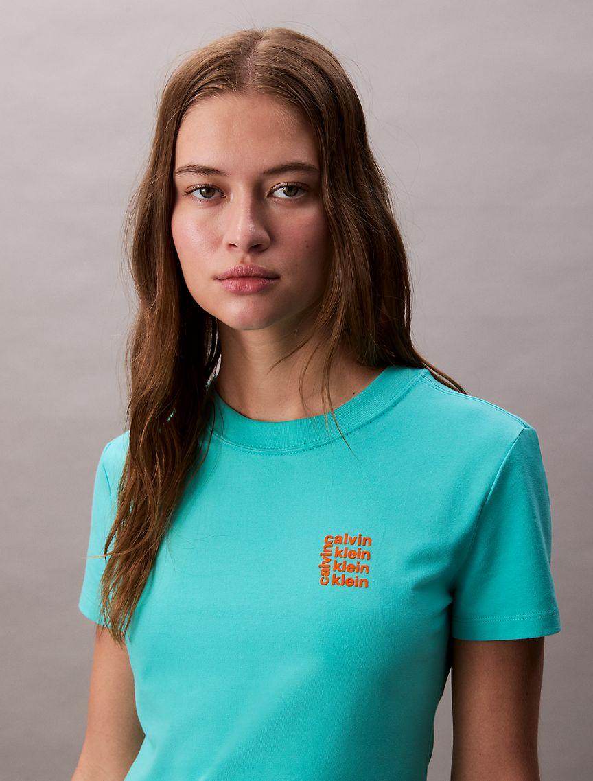 Square Logo Graphic Slim T-Shirt  Product Image