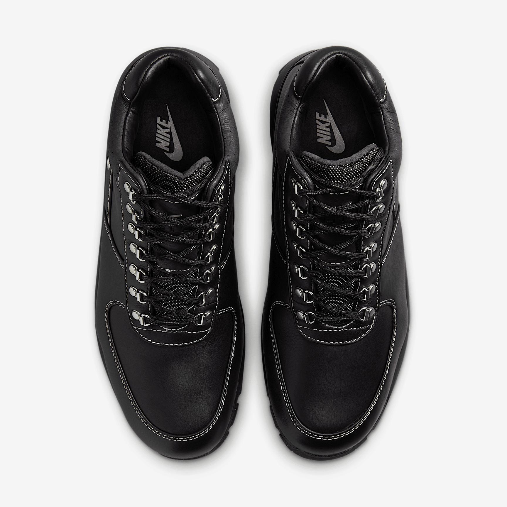 Nike Mens Nike Air Max Goadome Premium - Mens Shoes Black/Off Noir/Vast Grey Product Image