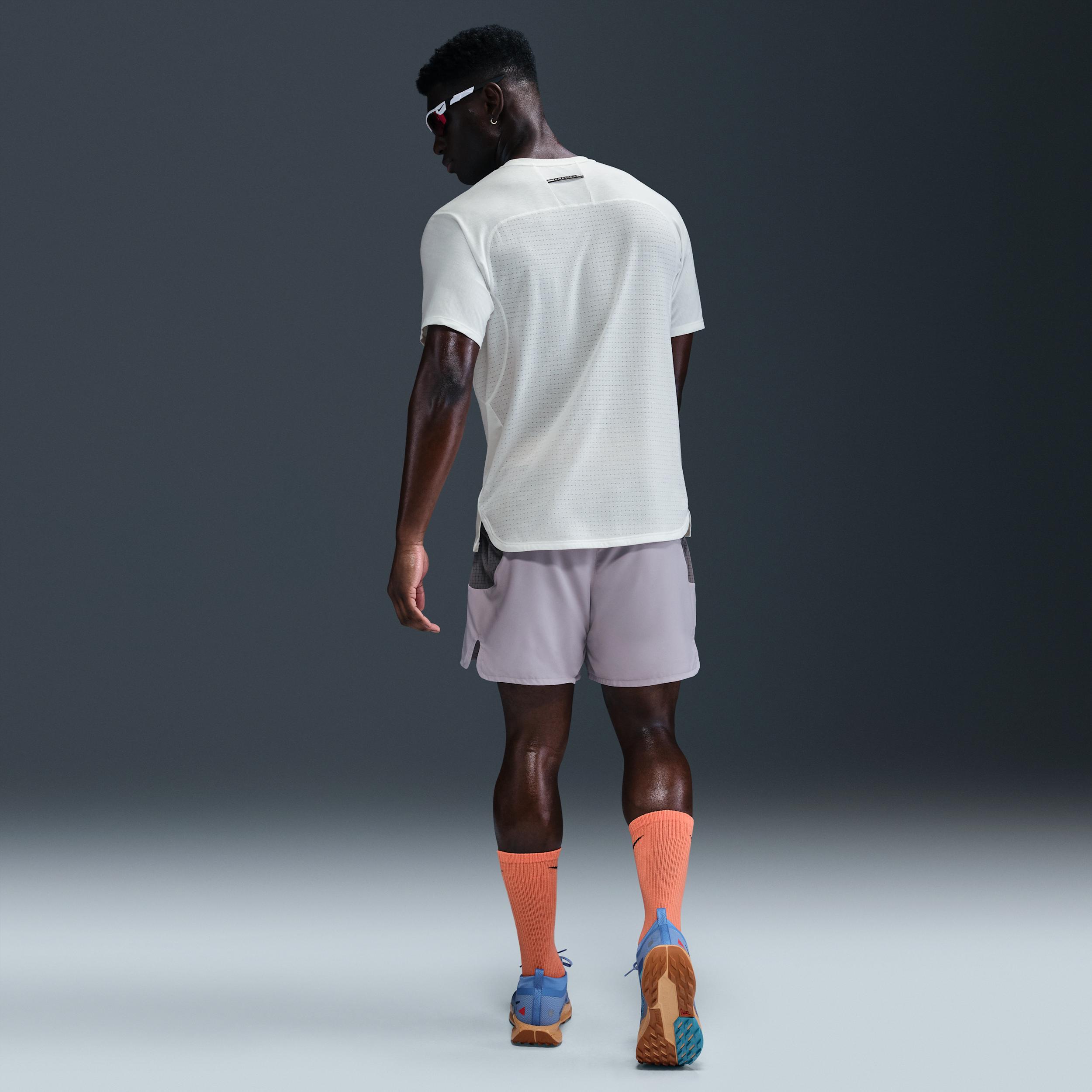 Nike Mens Solar Chase Dri-FIT ADV Short-Sleeve Running Top | HJ3580-121 Product Image