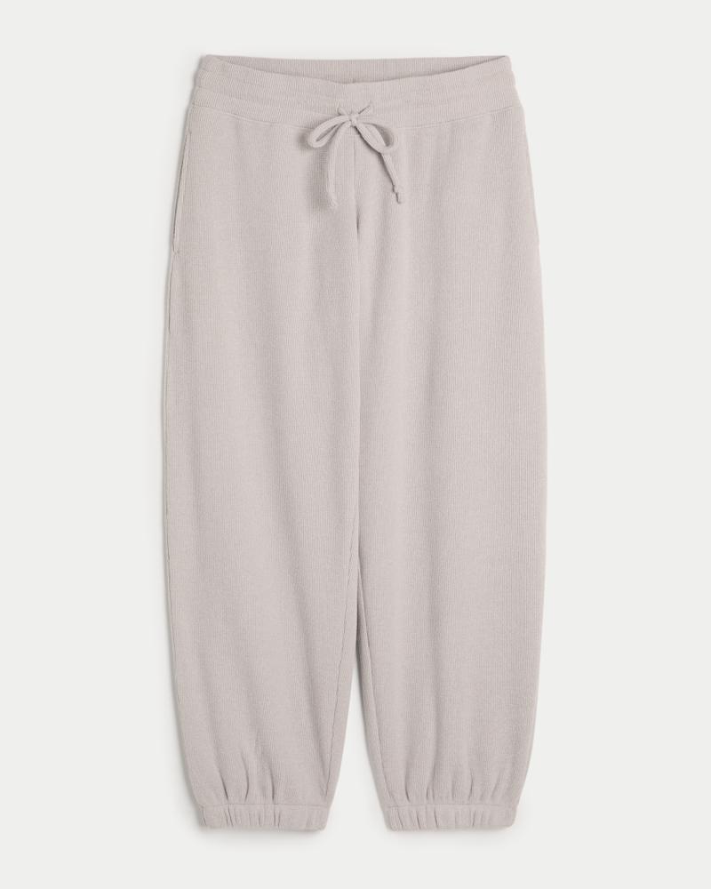 Gilly Hicks Relaxed Waffle Joggers Product Image