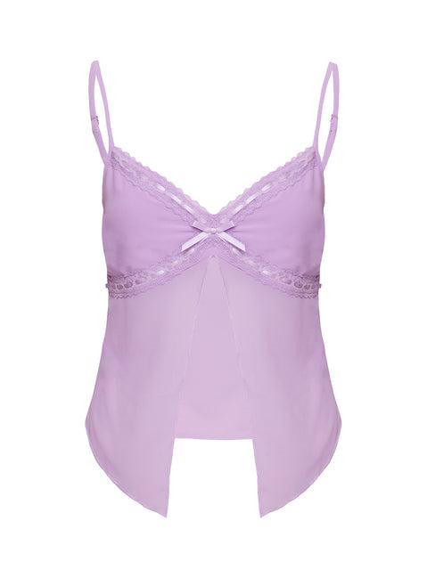 Dafne Mini Skirt Lilac Product Image