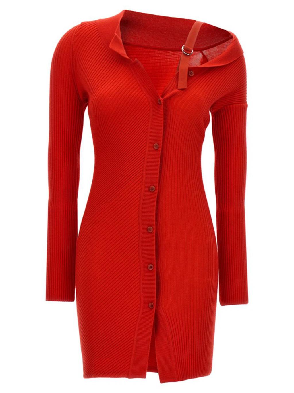 Womens Crepe Couture Short Dress Product Image