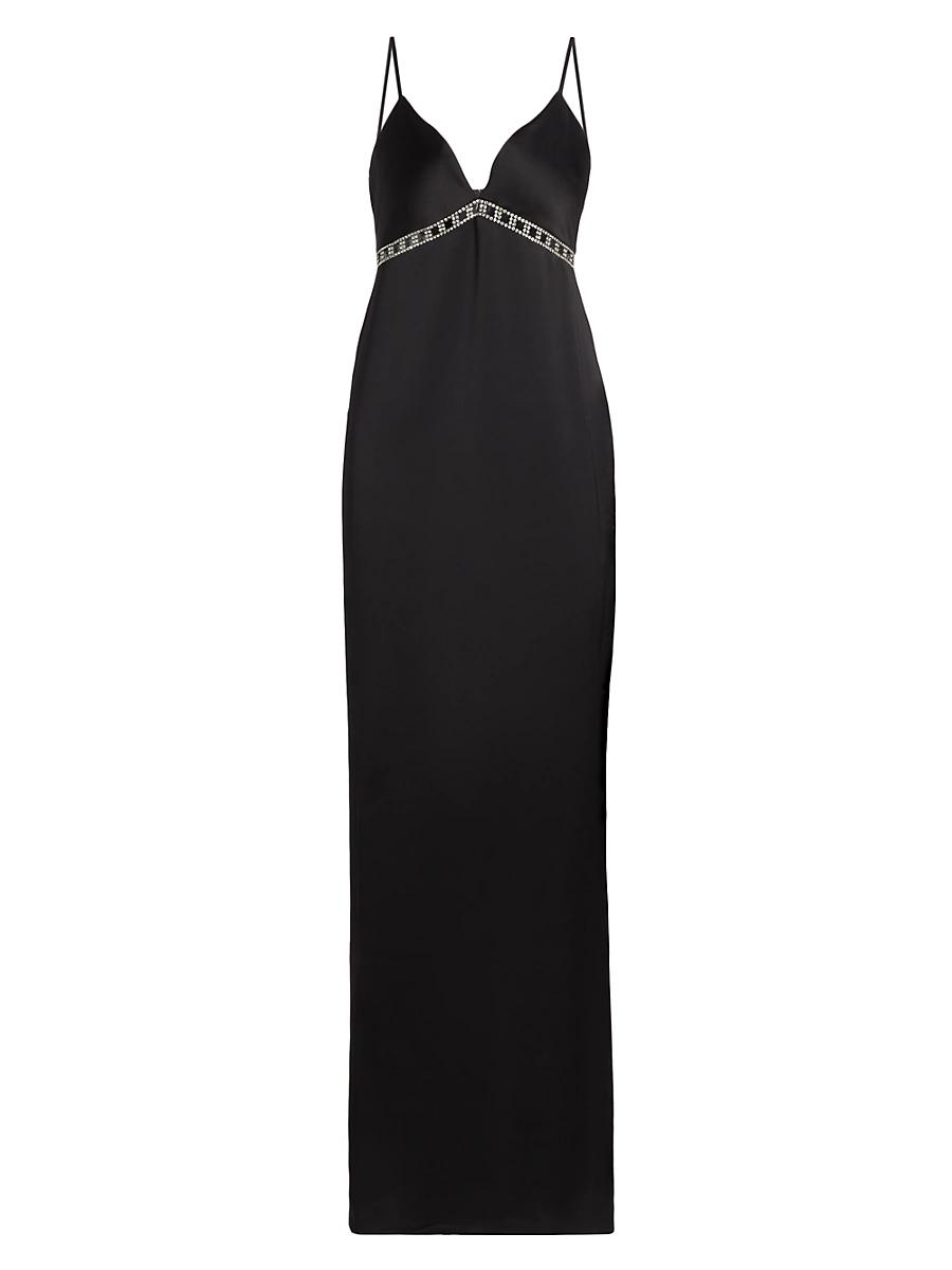 Womens Mosby Crystal-Trimmed Gown Product Image