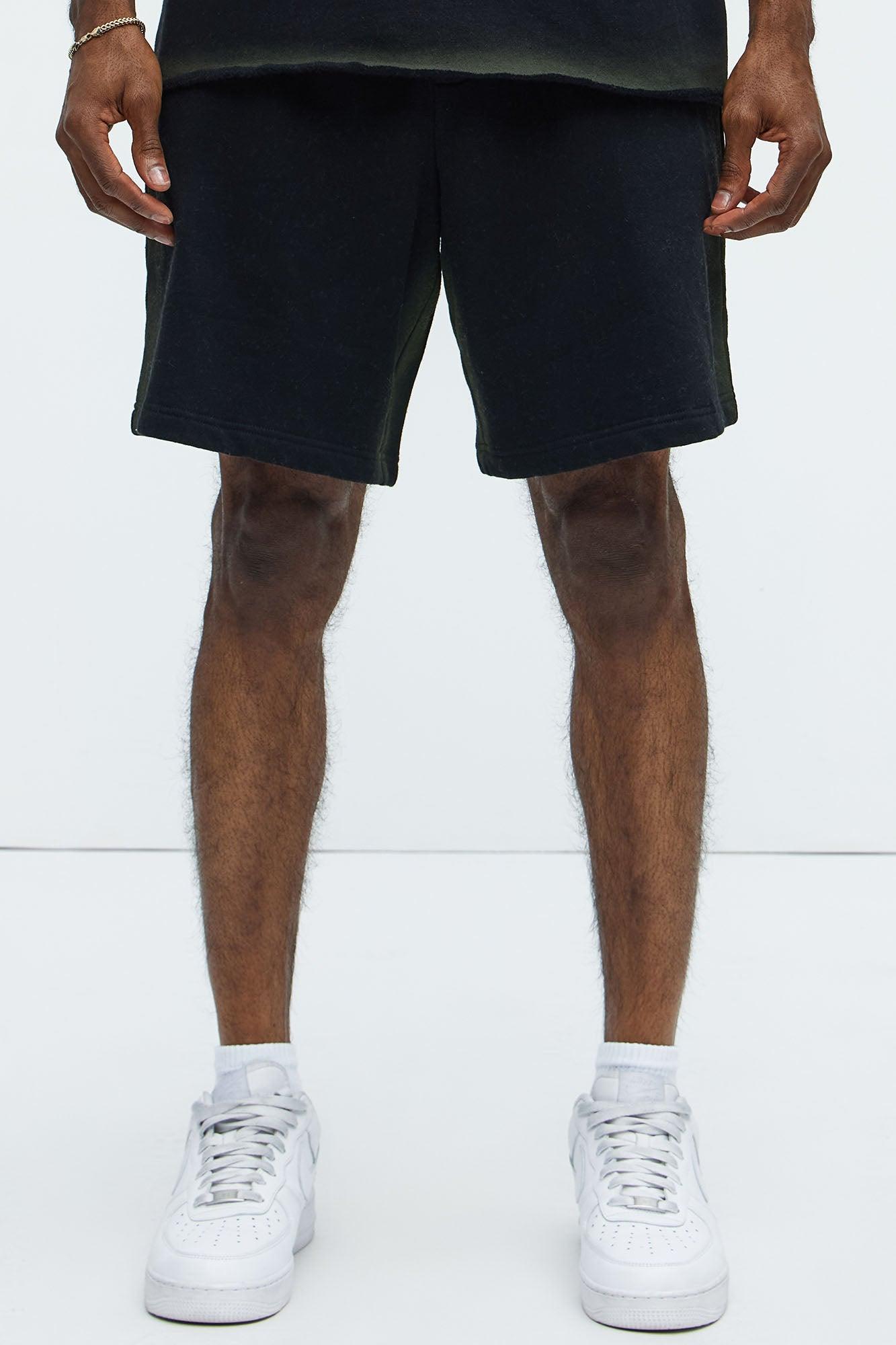 Tyson Blurred Lines Relaxed Shorts - Black Product Image