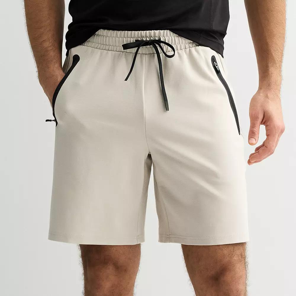 Men's Tek Gear® 8 in. Performance Ponte Shorts, Size: Large, Brown Trap Product Image