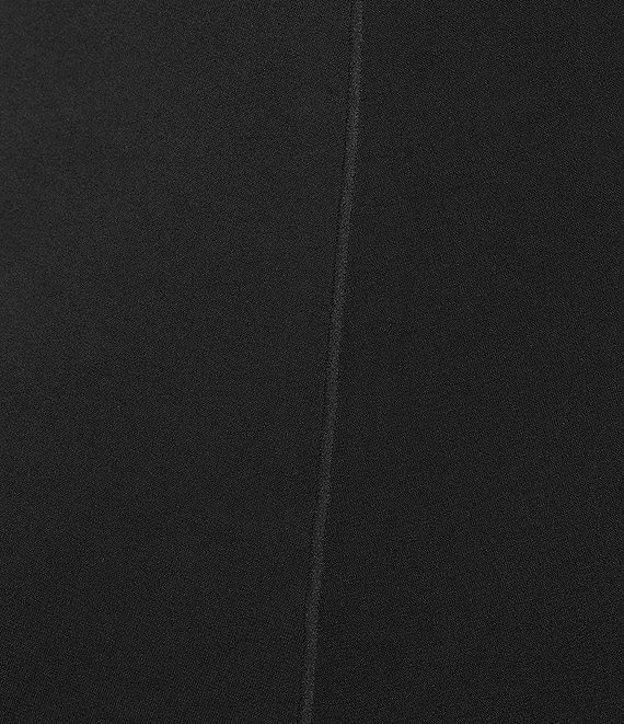 Eva Varro High Rise Elastic Waist Bell Bottom Pants Product Image