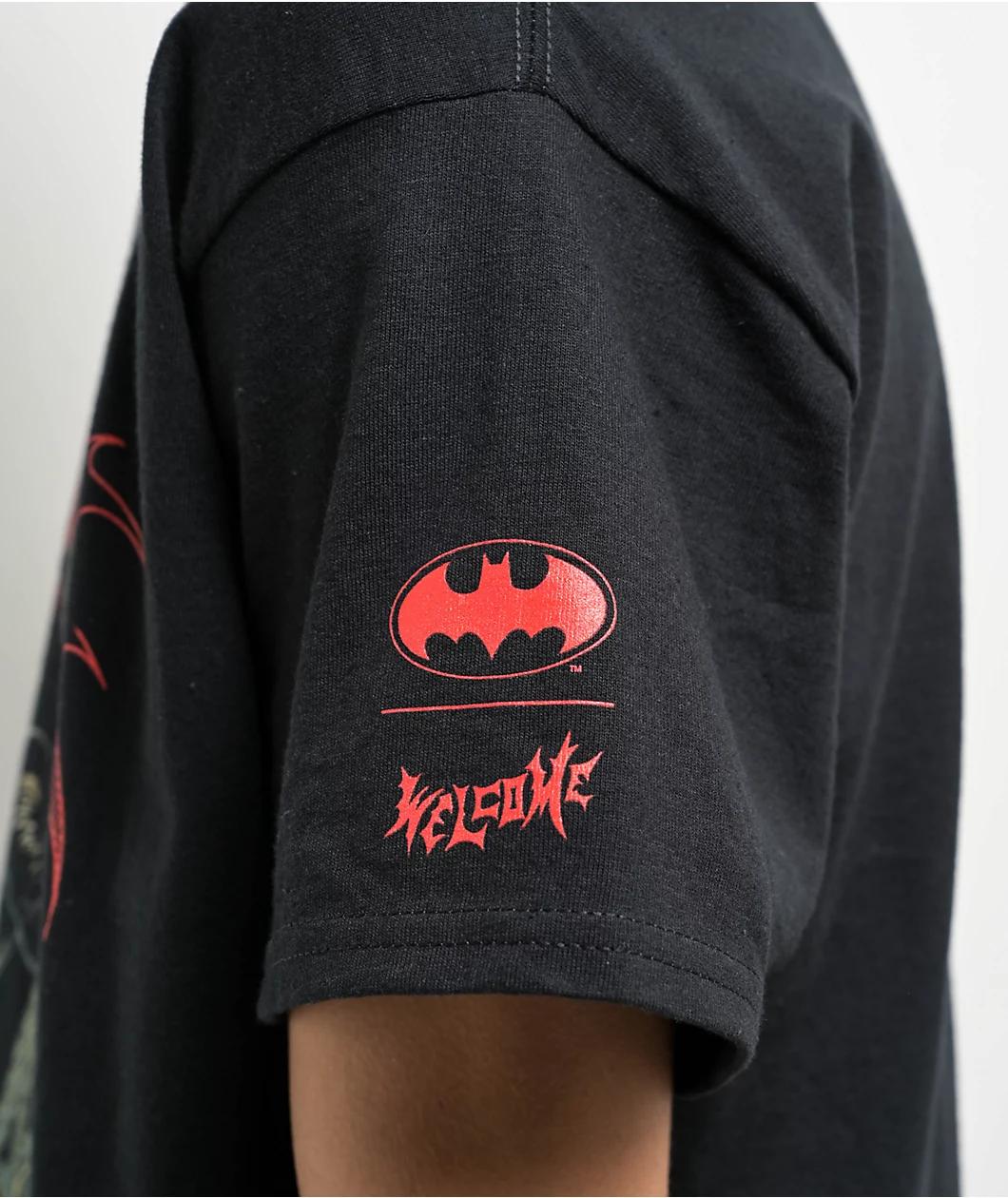 Welcome x Batman Who Laughs Black T-Shirt Product Image