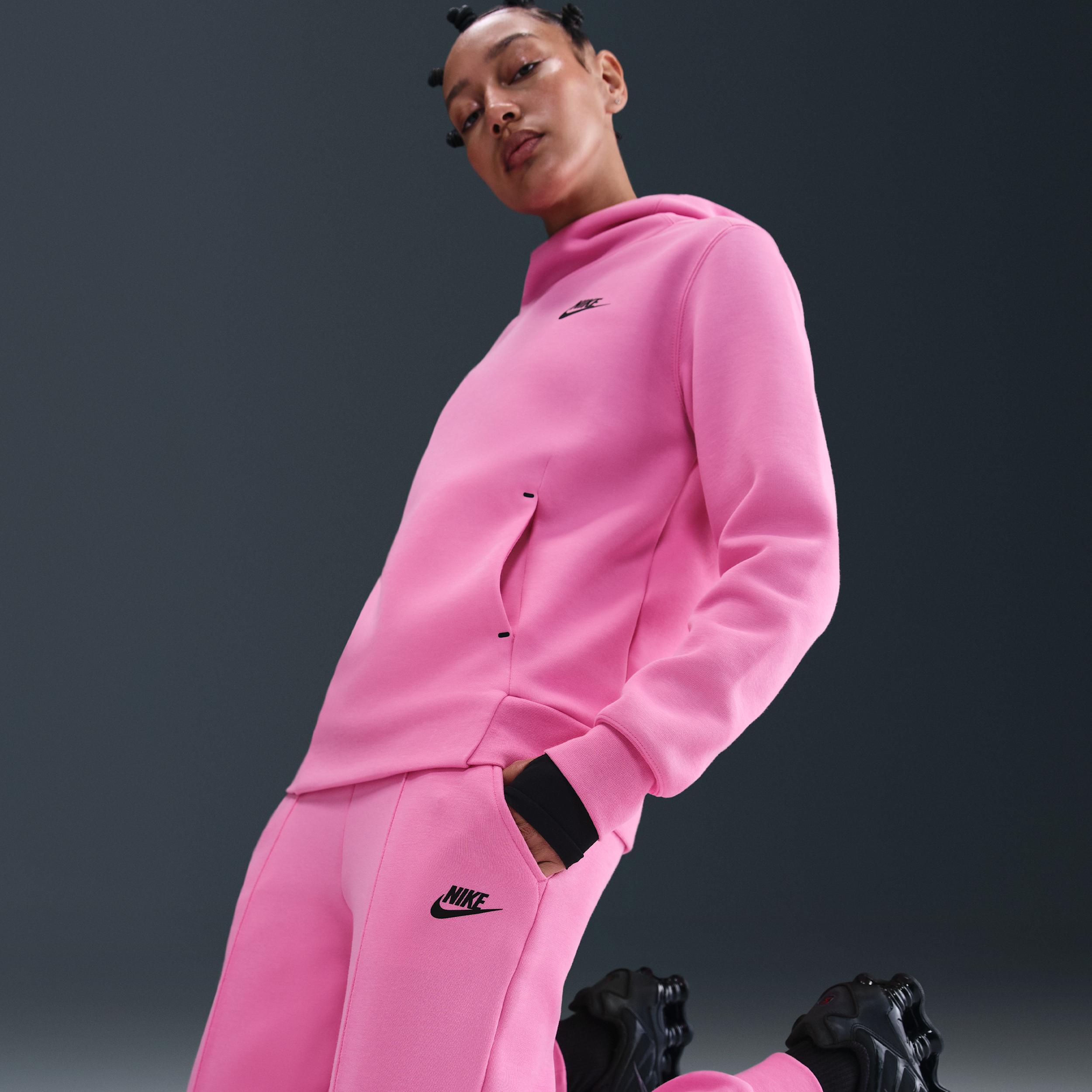 Womens Nike Sportswear Tech Fleece Mid-Rise Jogger Pants | FB8330-675 Product Image